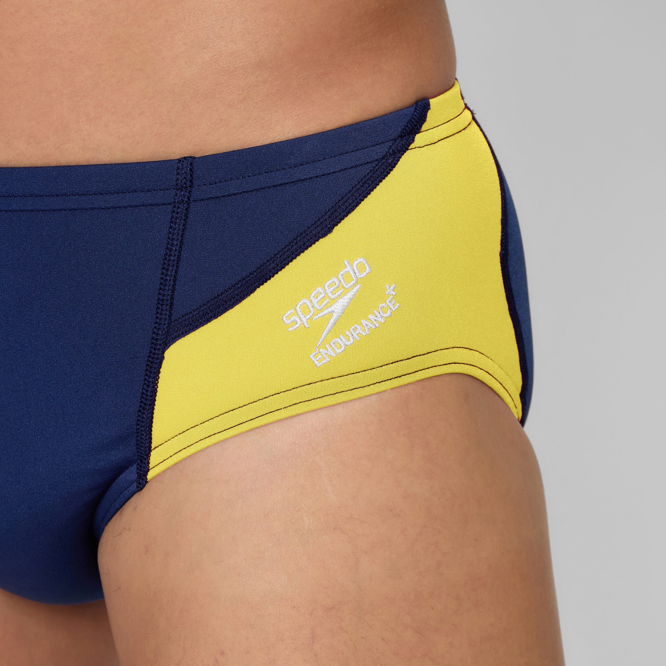 Men's Spark Splice Brief Gold - Image 4