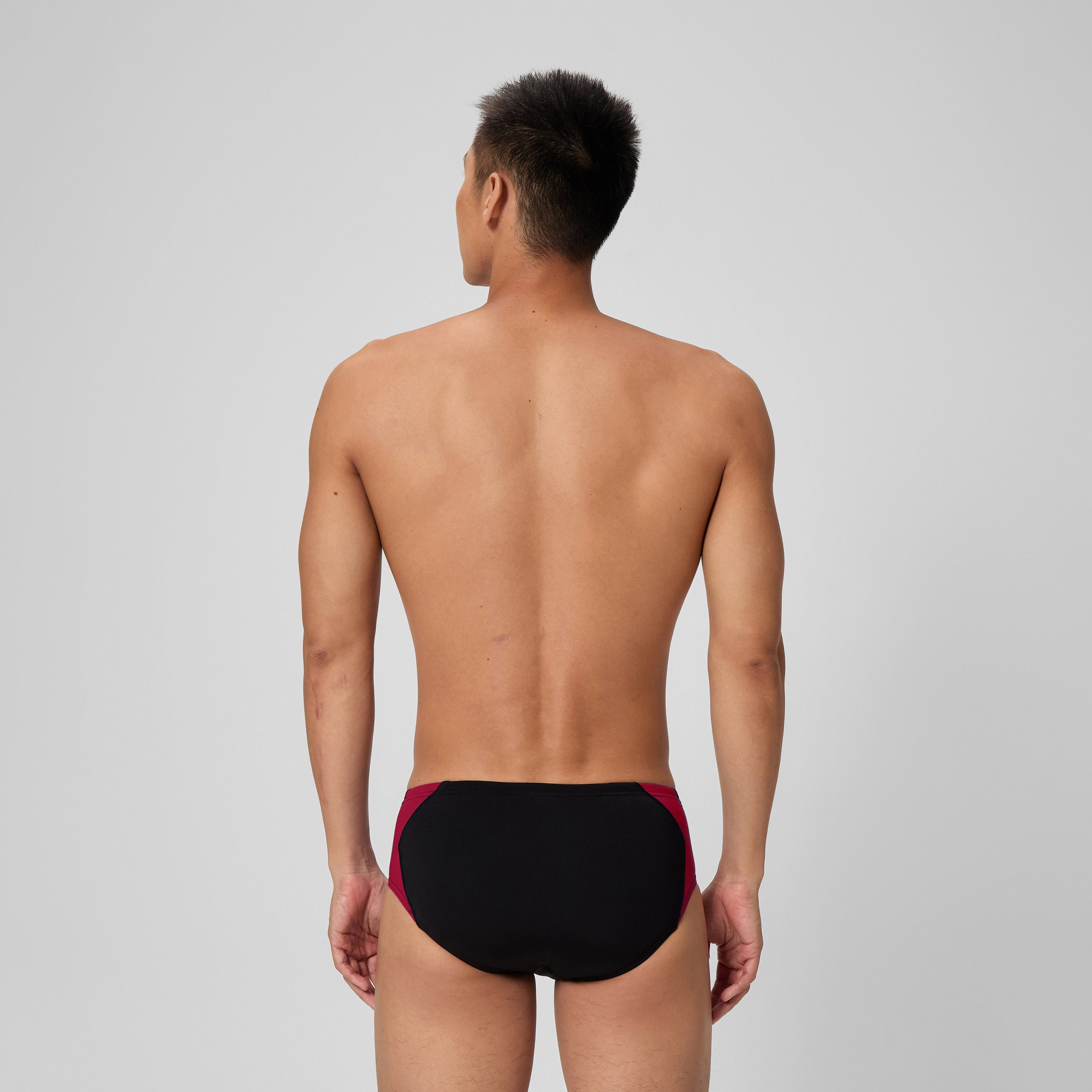 Men's Spark Splice Brief Red - Image 3
