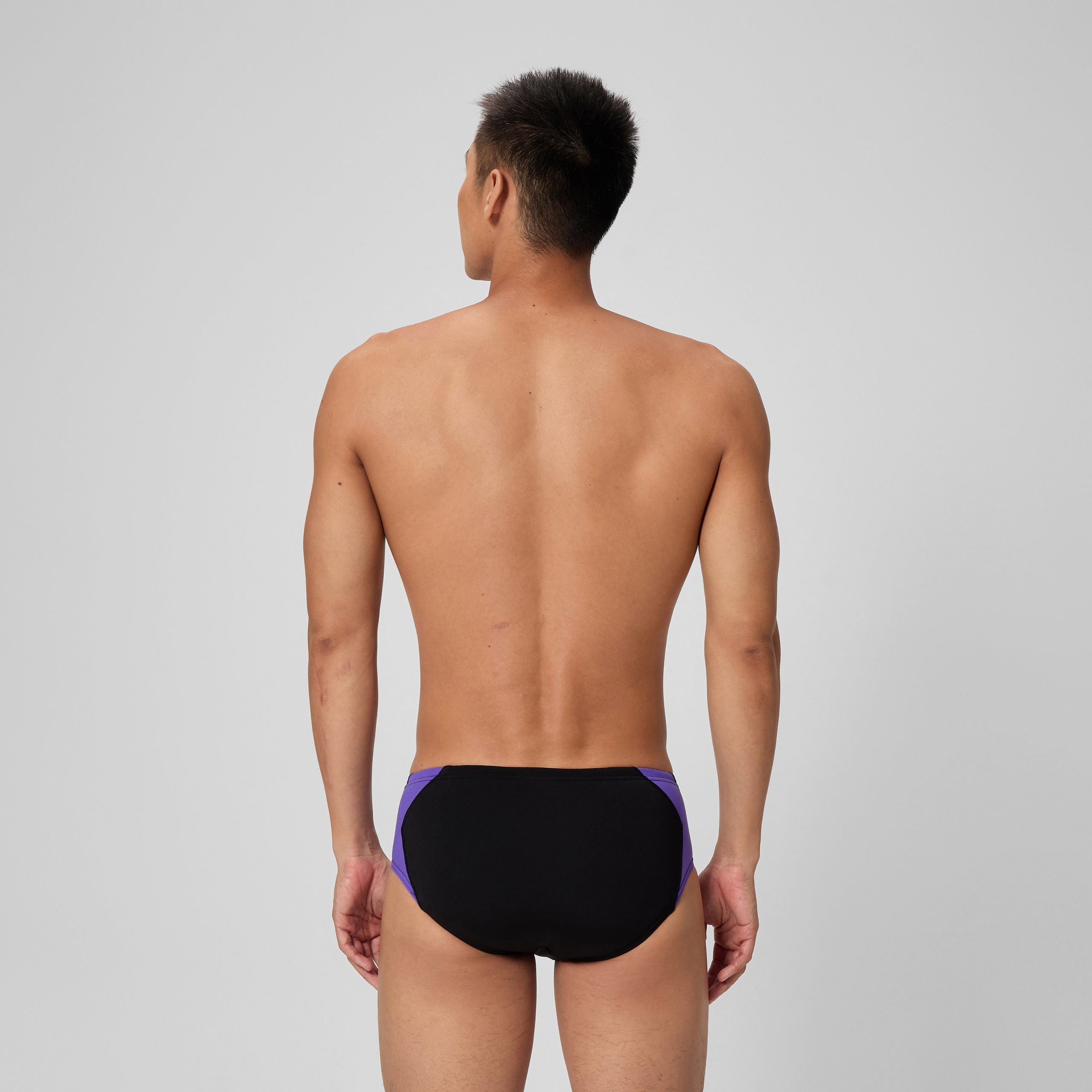 Men's Spark Splice Brief Purple - Image 3