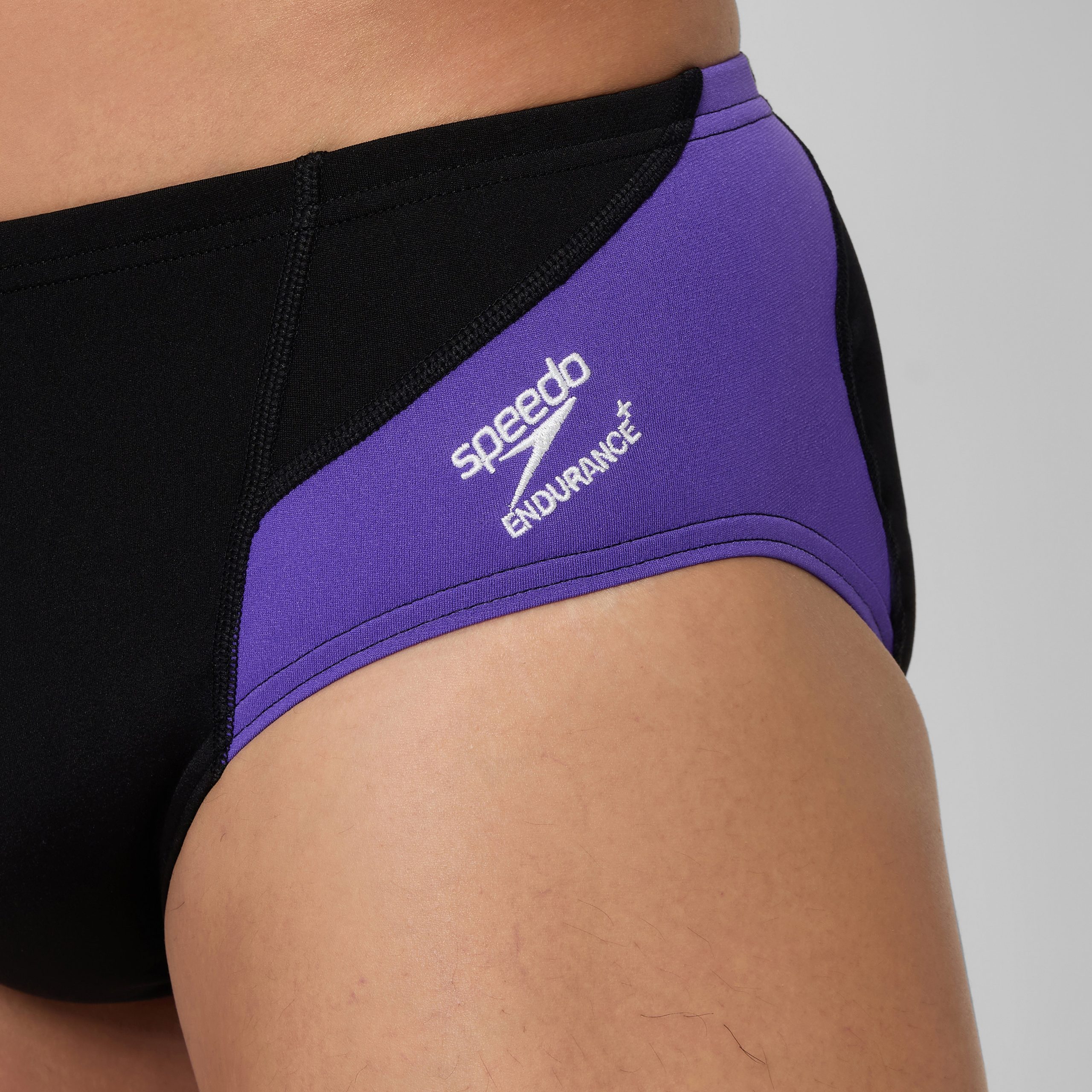 Men's Spark Splice Brief Purple - Image 4