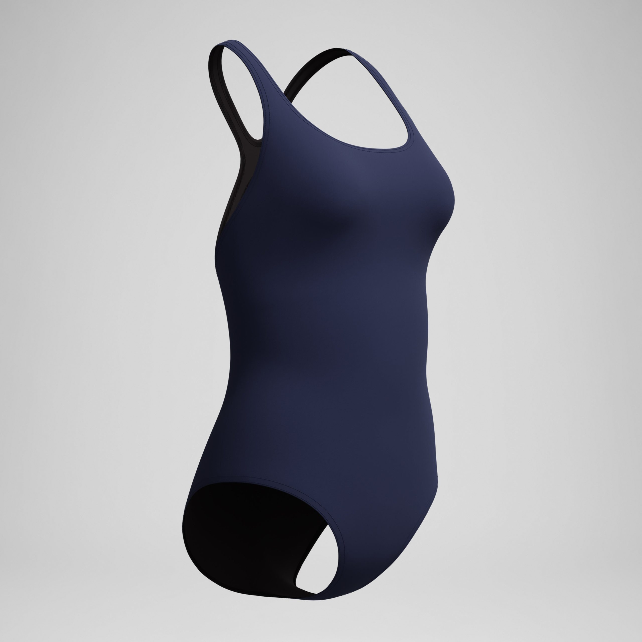 Women's Contemporary Ultraback One Piece Navy - Image 6