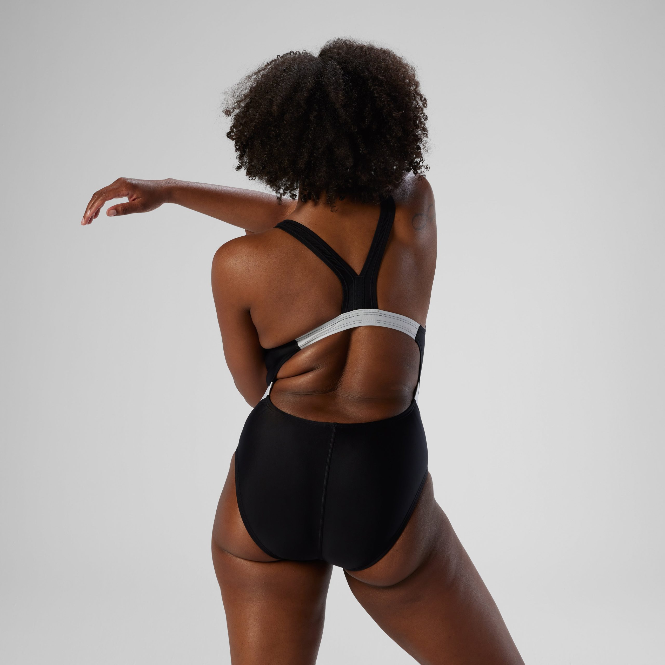 Women's Quantum Fusion Splice One Piece Black - Image 2