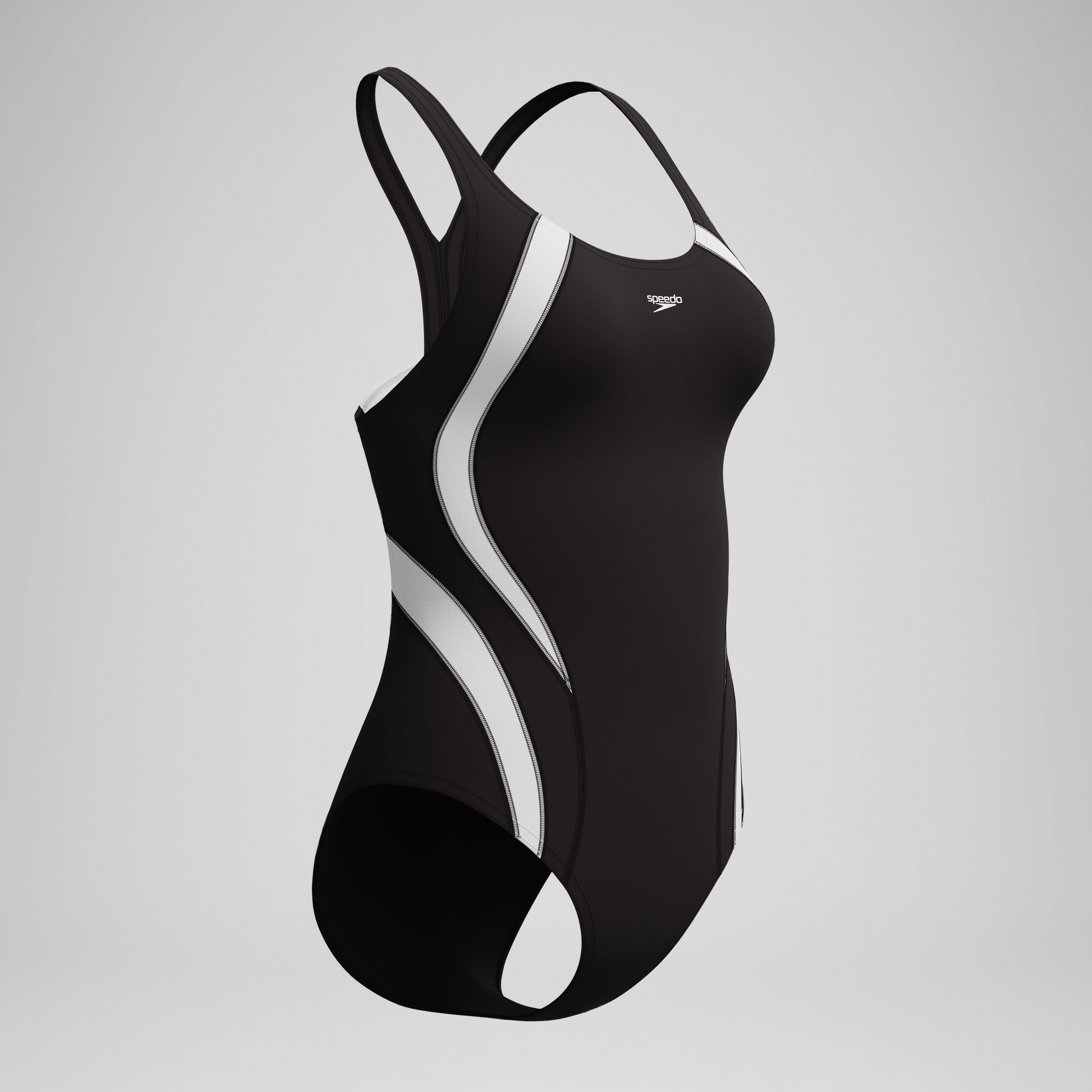 Women's Quantum Fusion Splice One Piece Black - Image 5