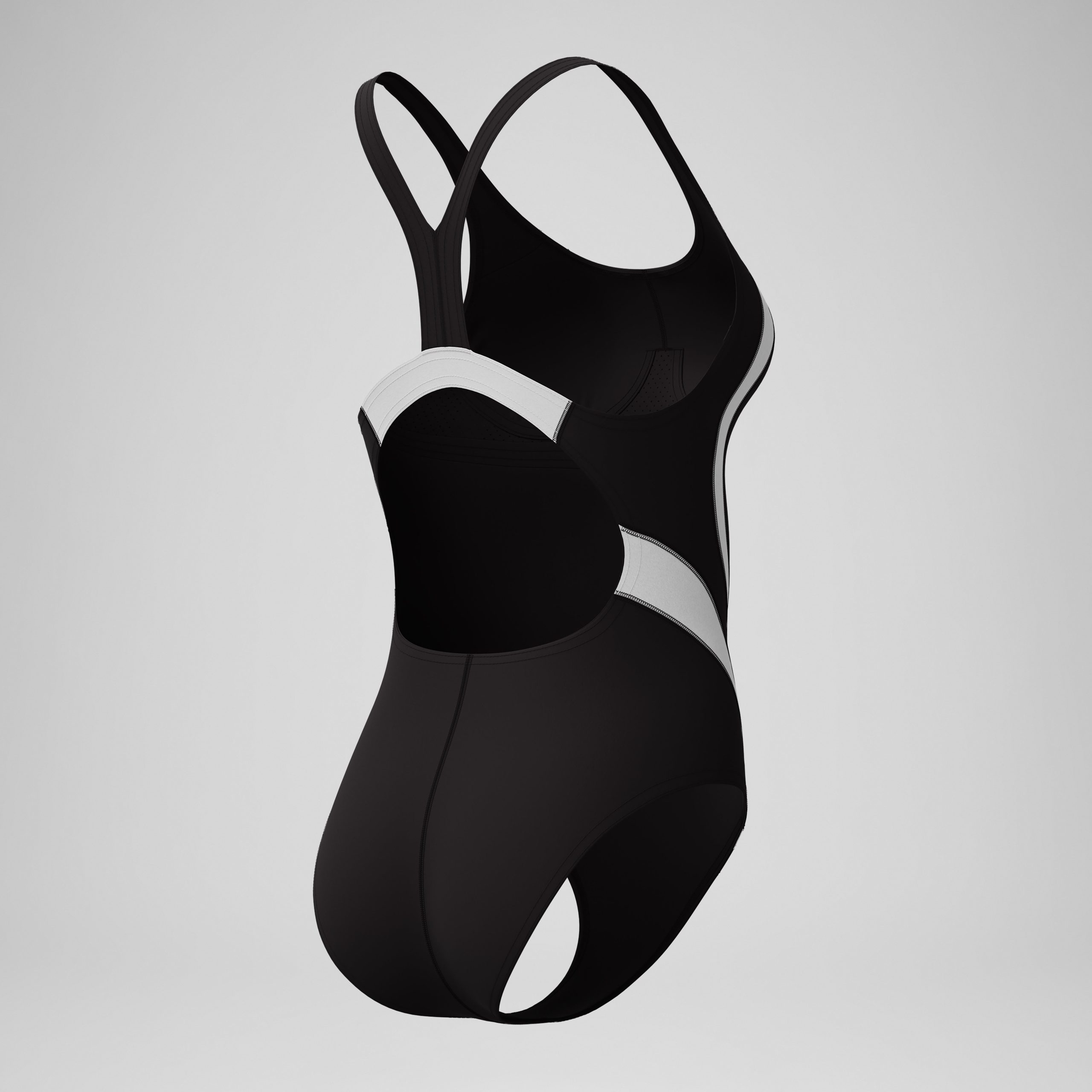 Women's Quantum Fusion Splice One Piece Black - Image 7