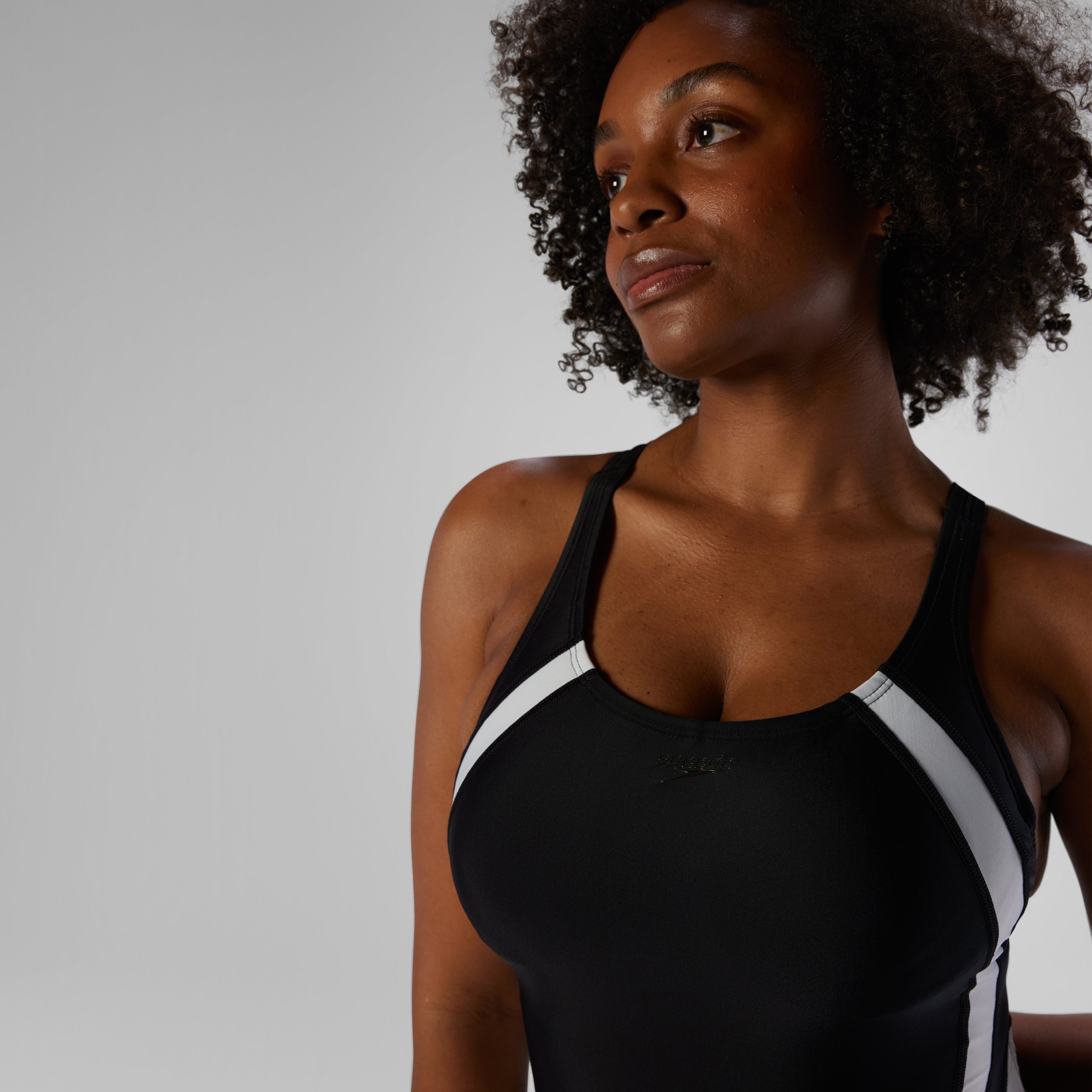 Women's Quantum Fusion Splice One Piece Black - Image 3