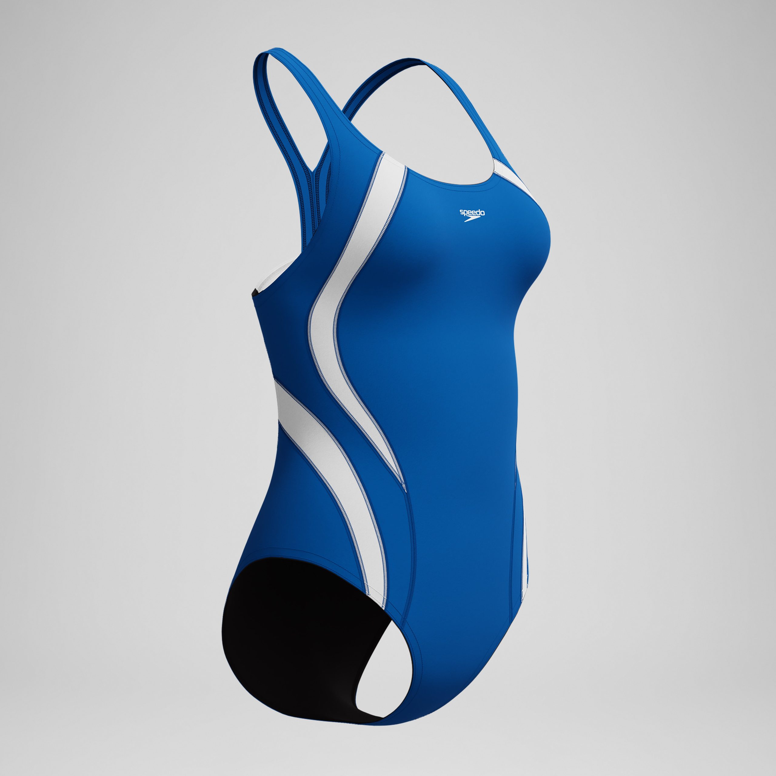 Women's Quantum Fusion Splice One Piece Blue - Image 6