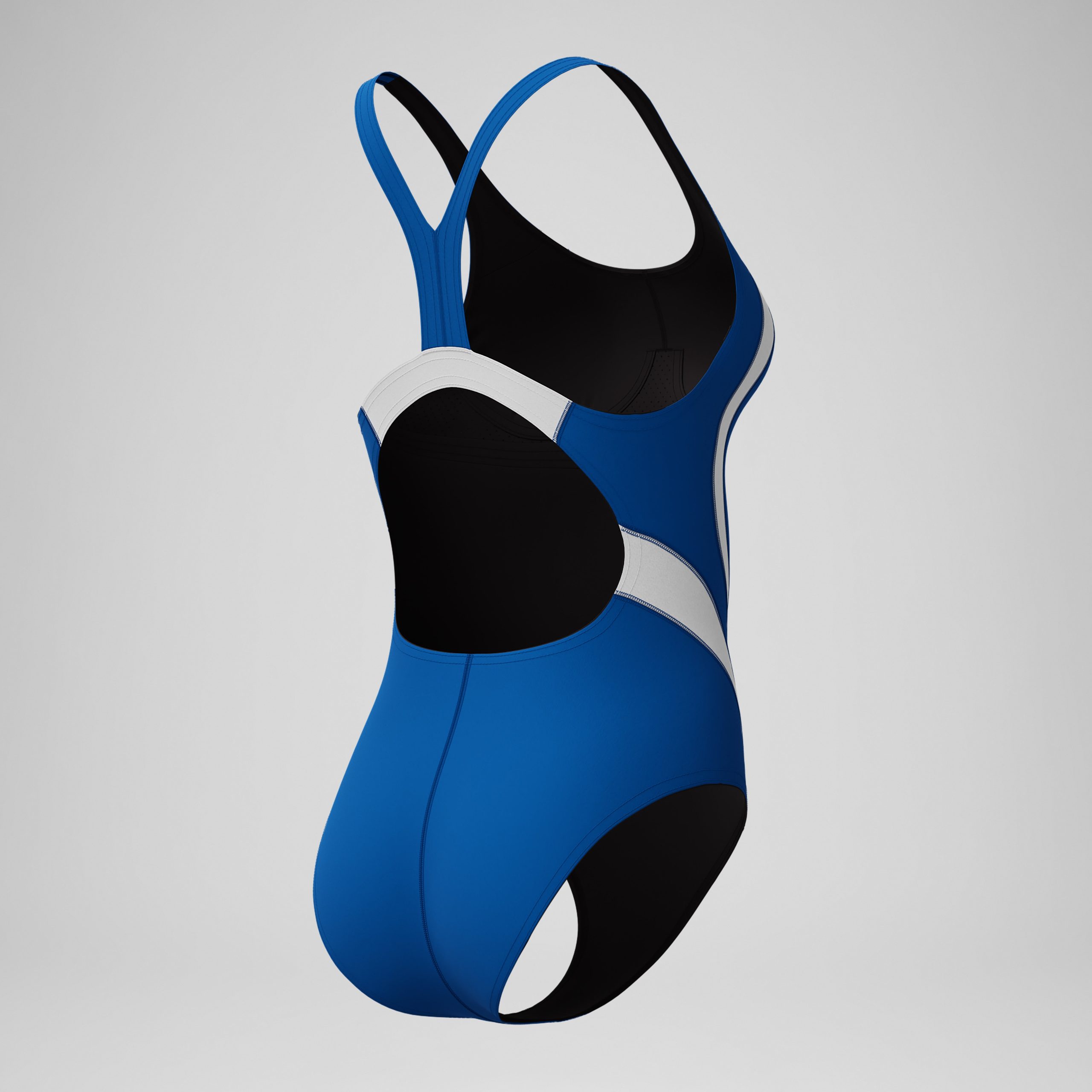 Women's Quantum Fusion Splice One Piece Blue - Image 8