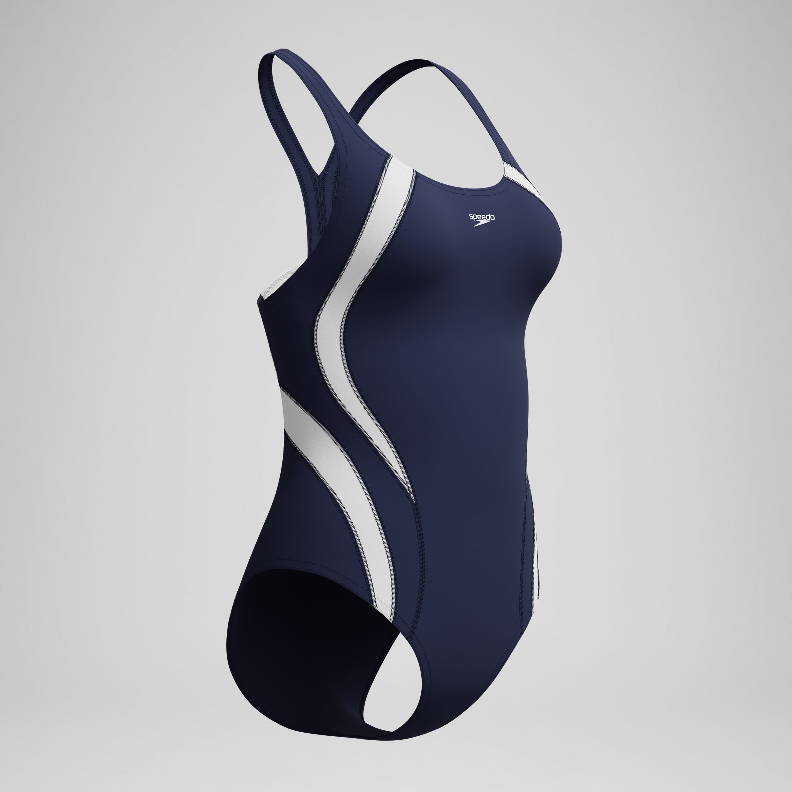 Women's Quantum Fusion Splice One Piece Navy - Image 6