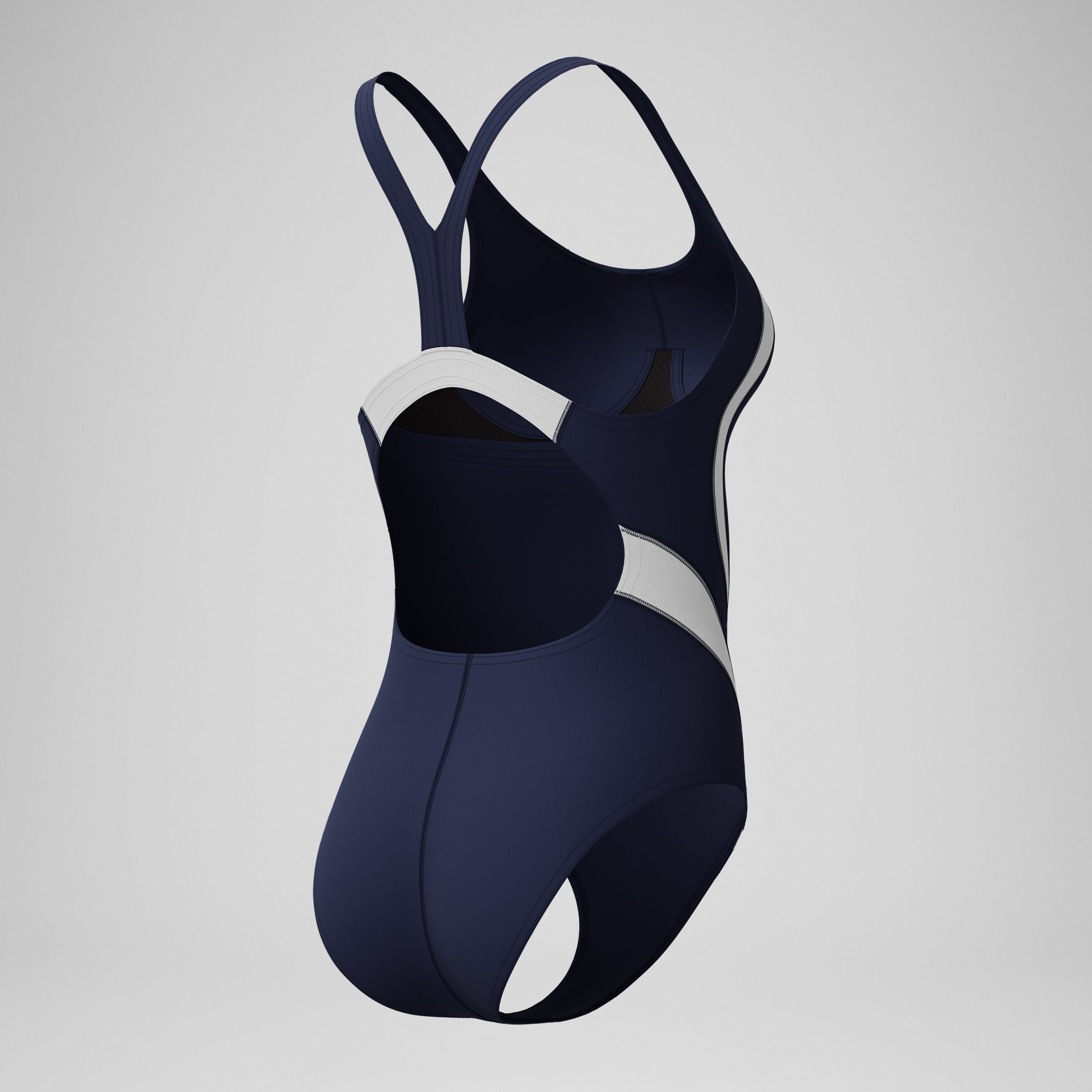 Women's Quantum Fusion Splice One Piece Navy - Image 8