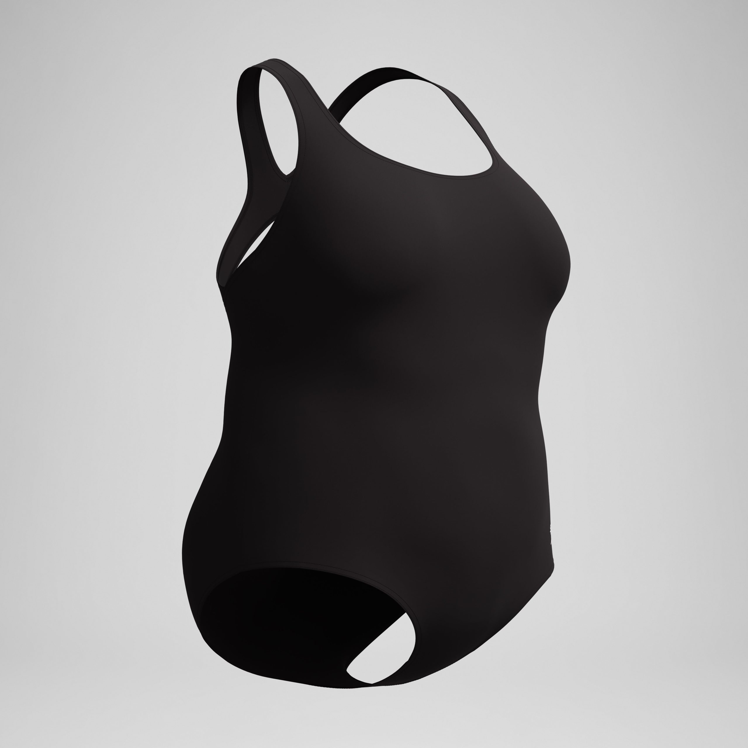 Women's Moderate Ultraback Plus One Piece Black - Image 2