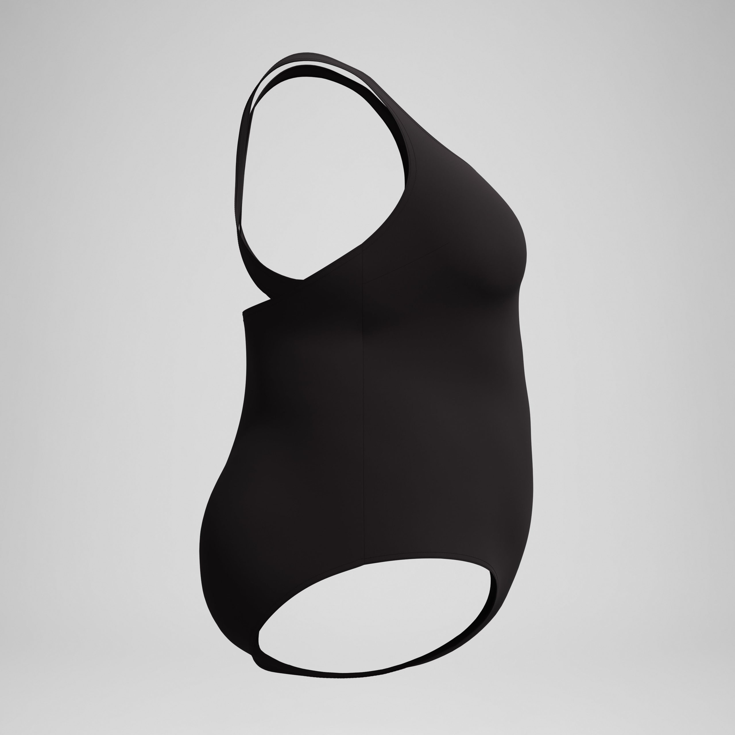 Women's Moderate Ultraback Plus One Piece Black - Image 3
