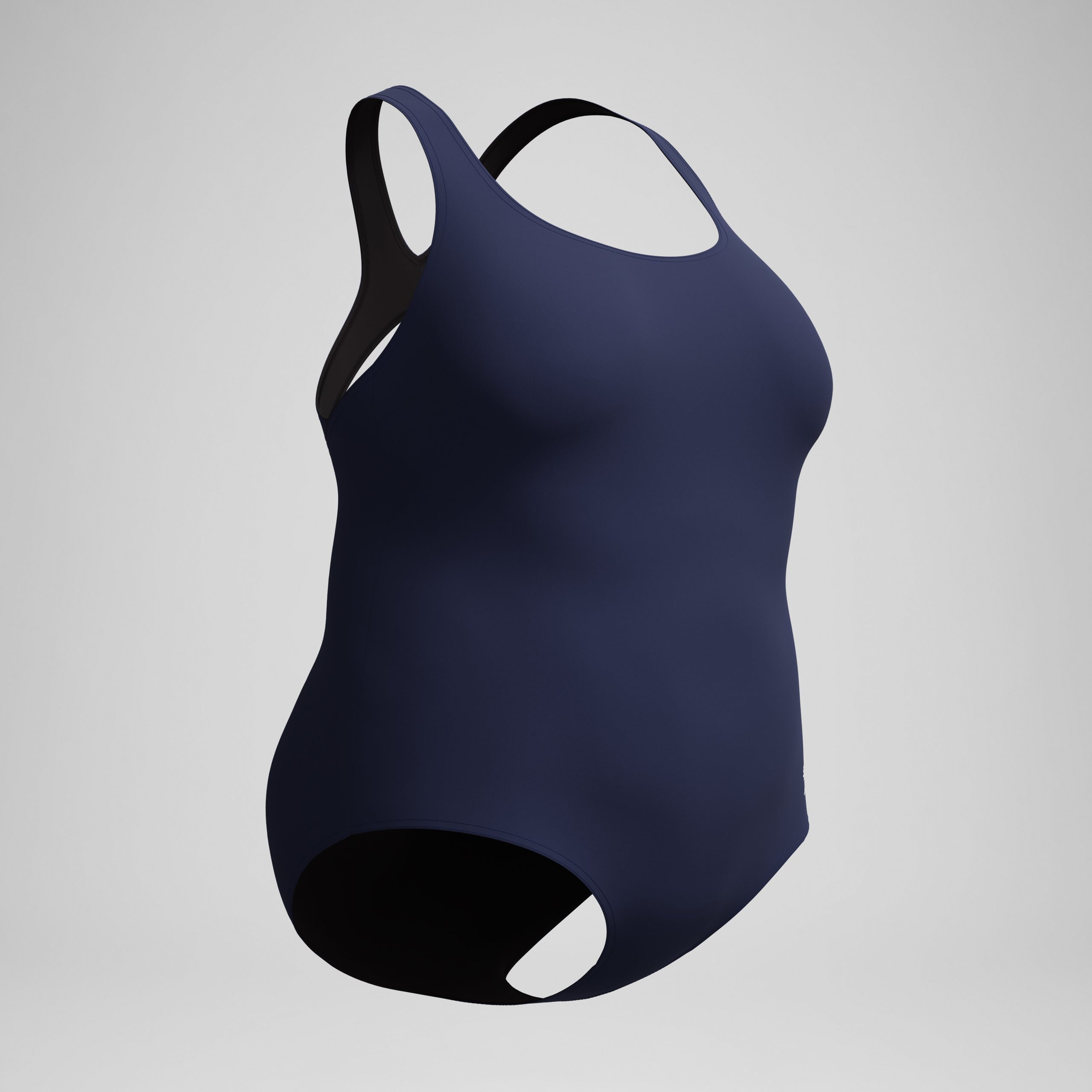 Women's Moderate Ultraback Plus One Piece Navy - Image 2