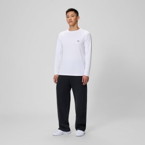 Basic Long Sleeve Swim T-shirt White