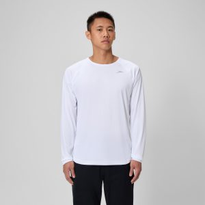 Speedo Long Sleeve Swim Rashguard White