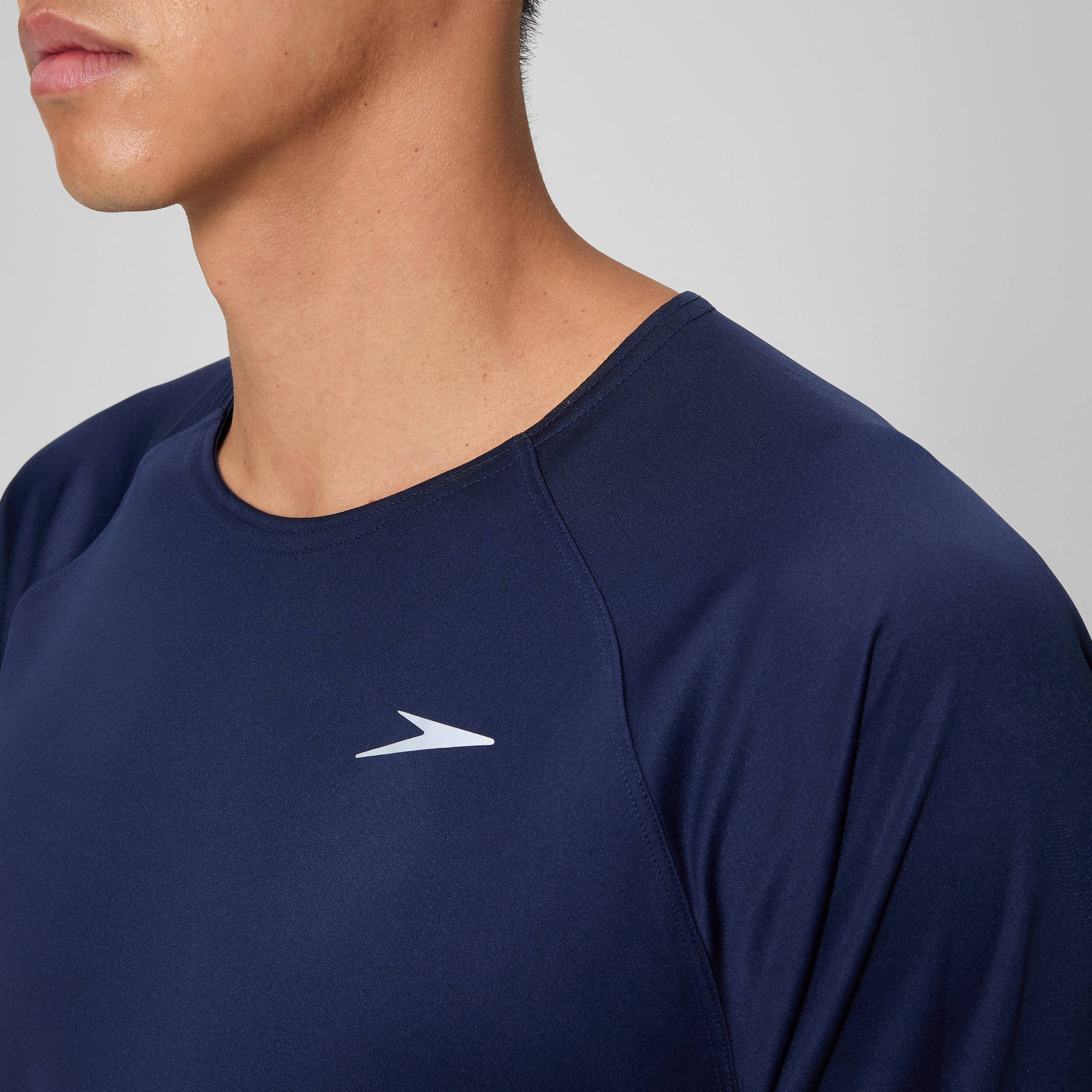 Speedo Long Sleeve Swim Rashguard Navy - Image 7