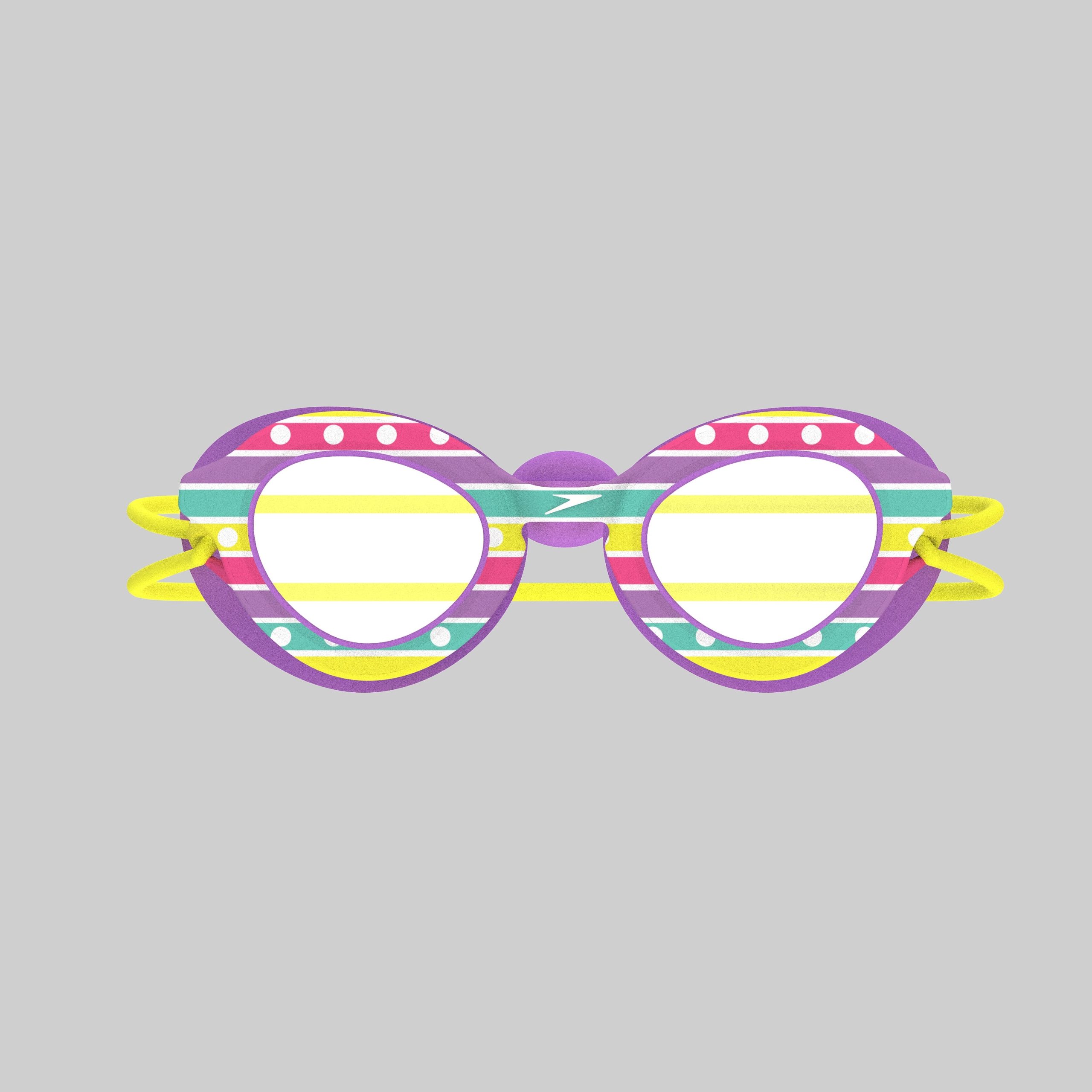 Kids Sunny G Pop Sea Shells Print Purple/Yellow - Image 2