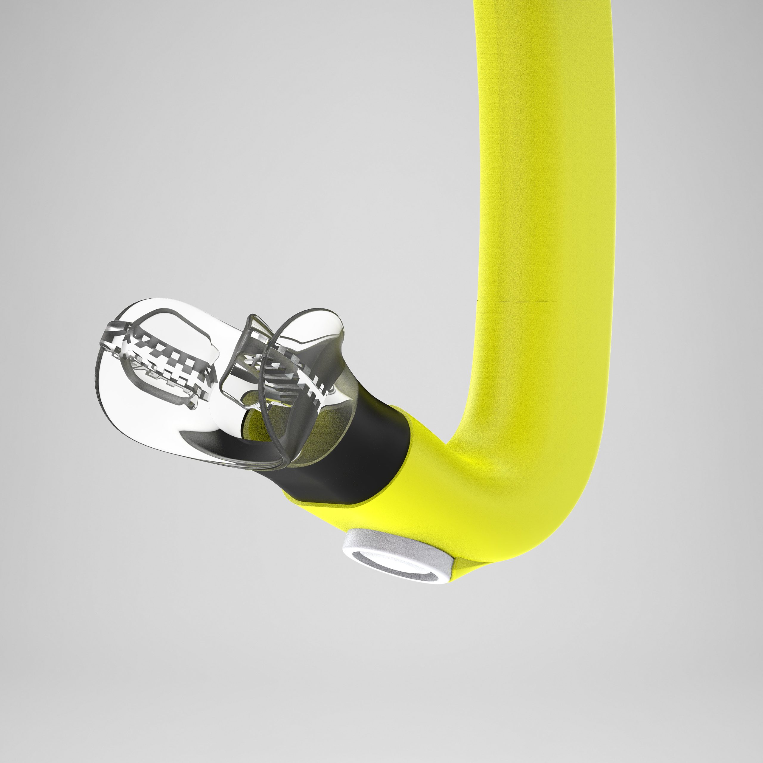 Junior Bullet Head Snorkel Yellow/Green - Image 3