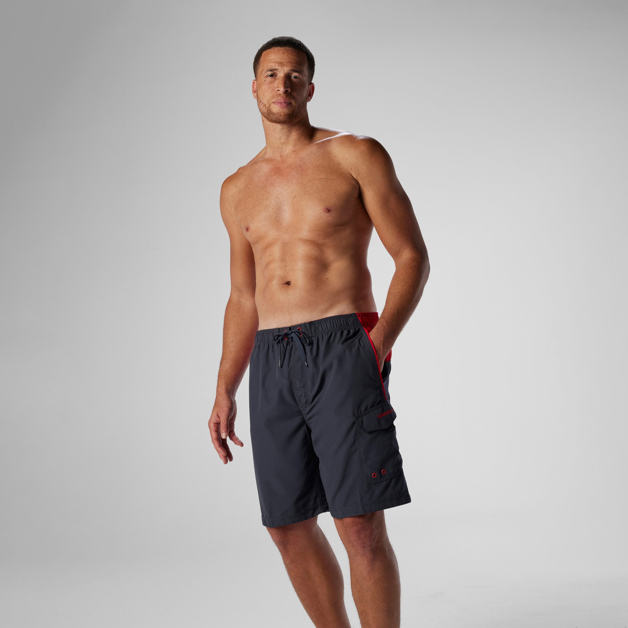 Men's Marina Sport Volley Swim Trunks Gray