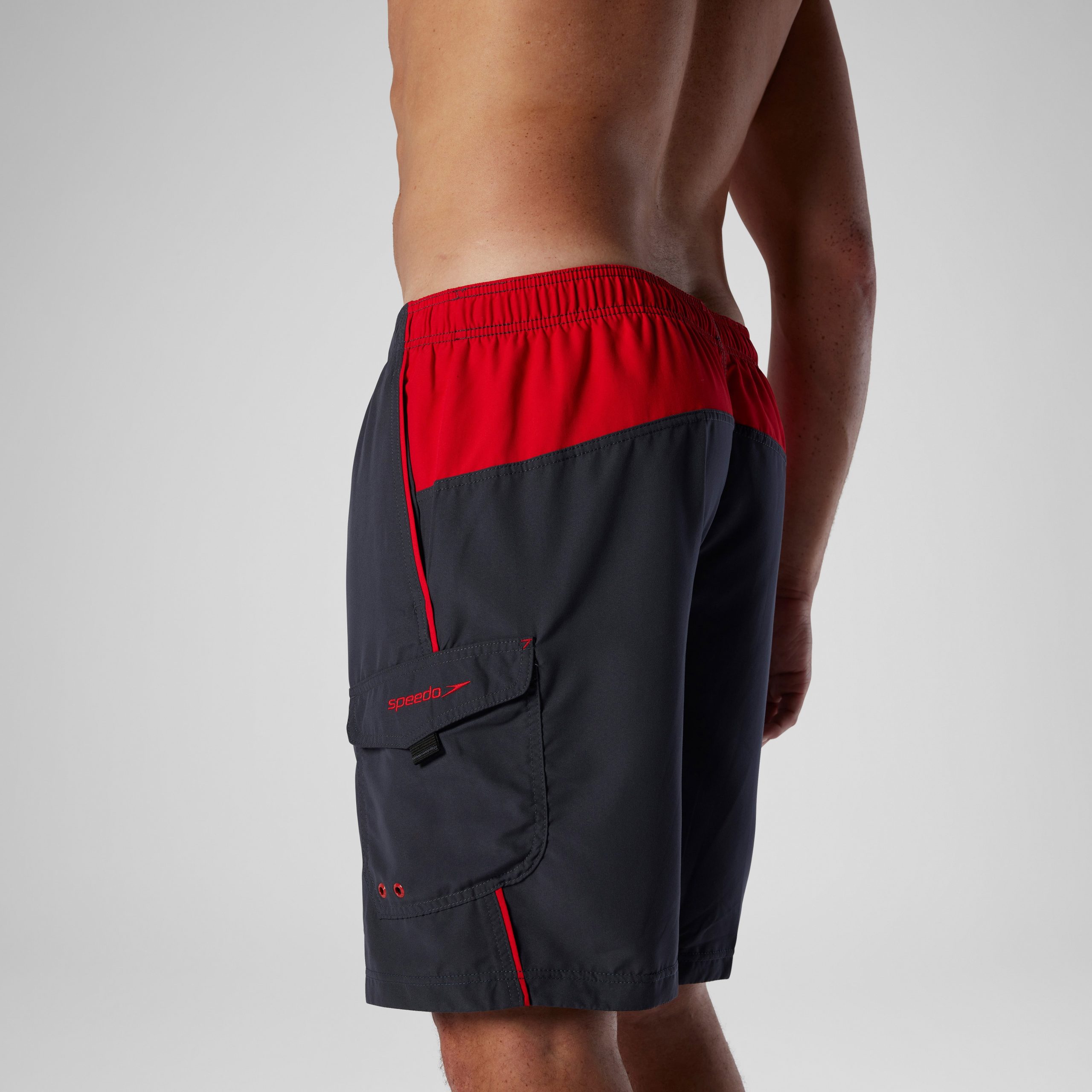 Men's Marina Sport Volley Swim Trunks Gray - Image 6
