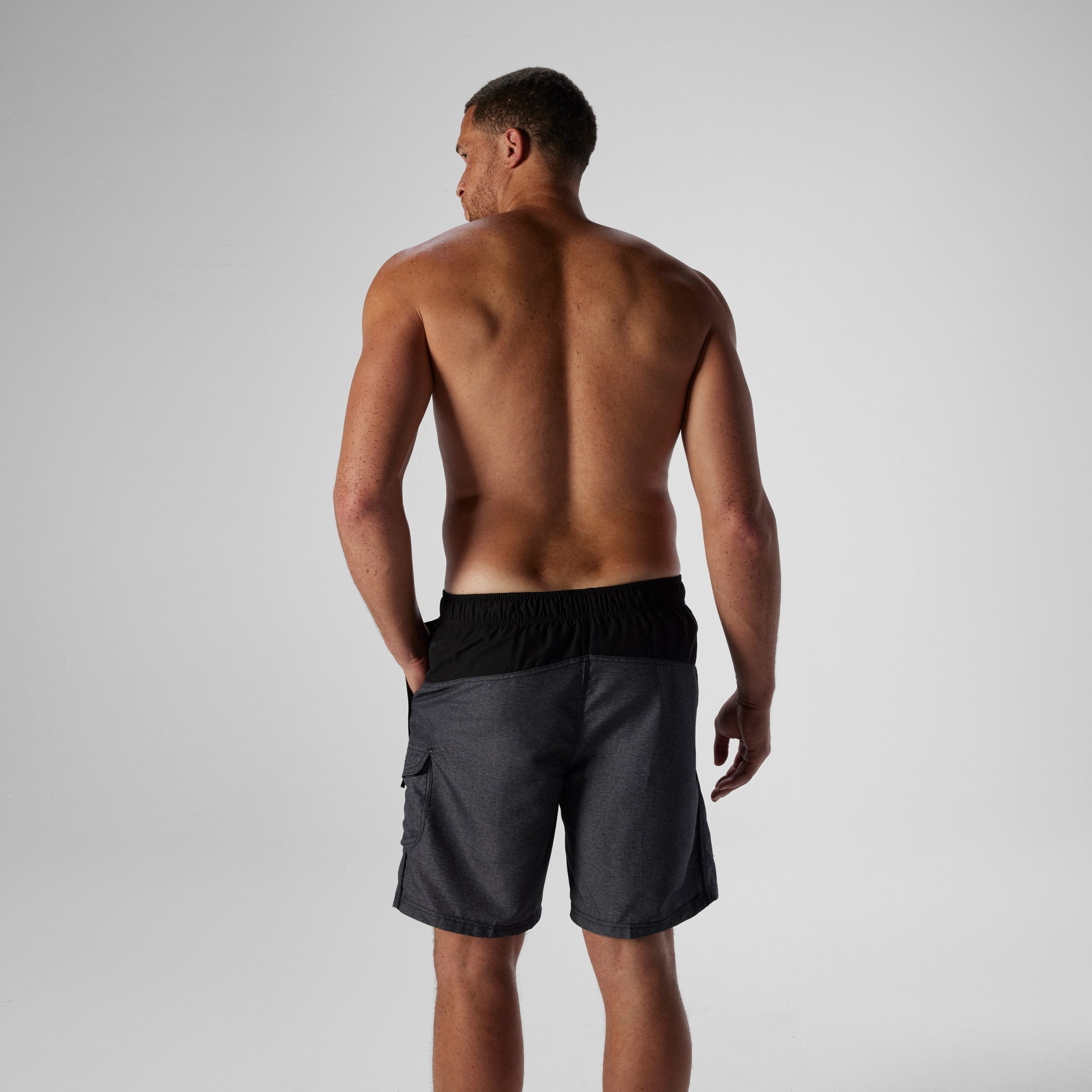 Men's Marina Swimshorts Dark Gray - Image 2