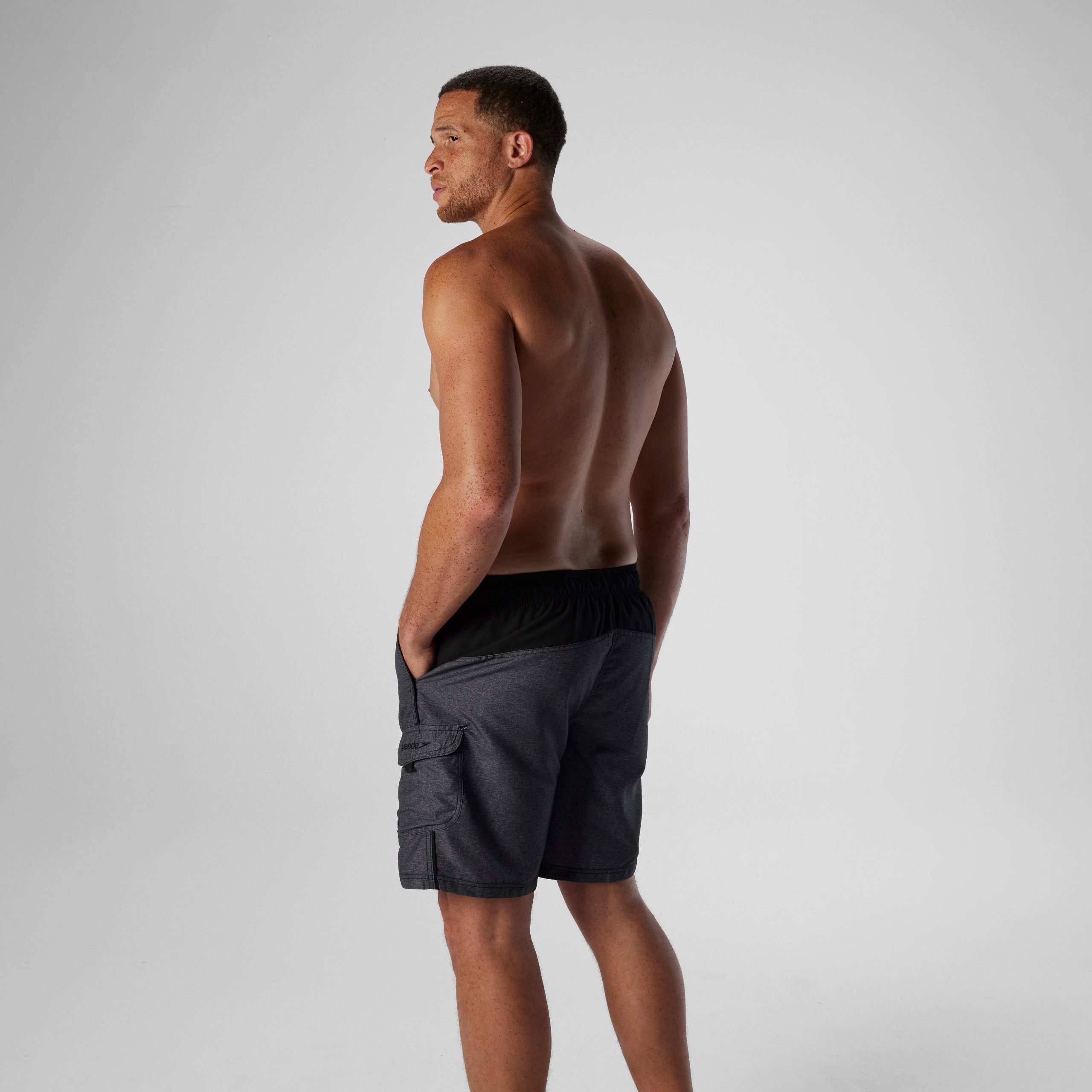 Men's Marina Swimshorts Dark Gray - Image 3