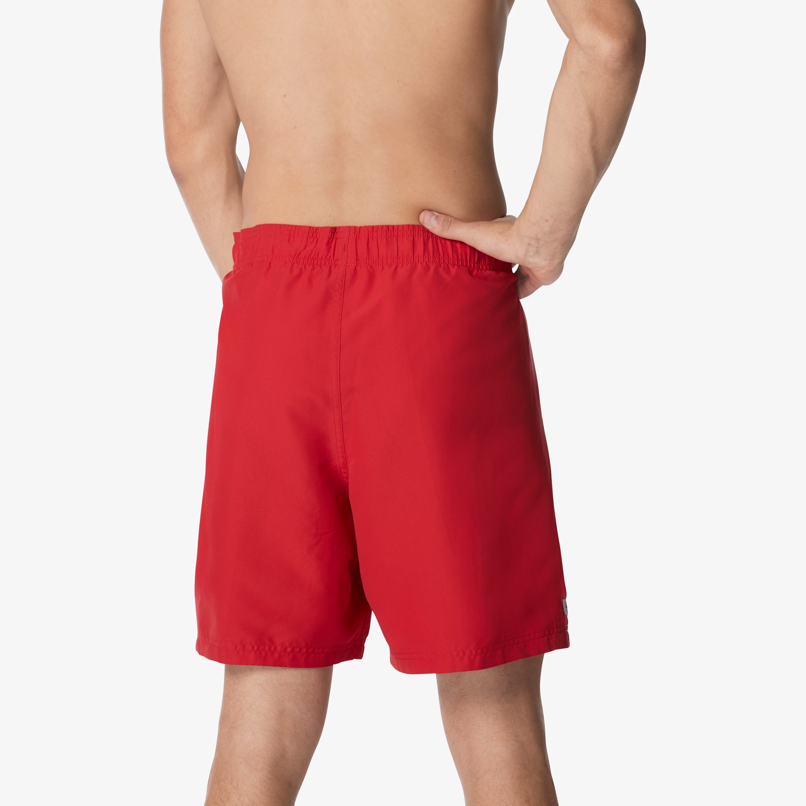 Men's Guard Volley Swim Trunks Red - Image 2