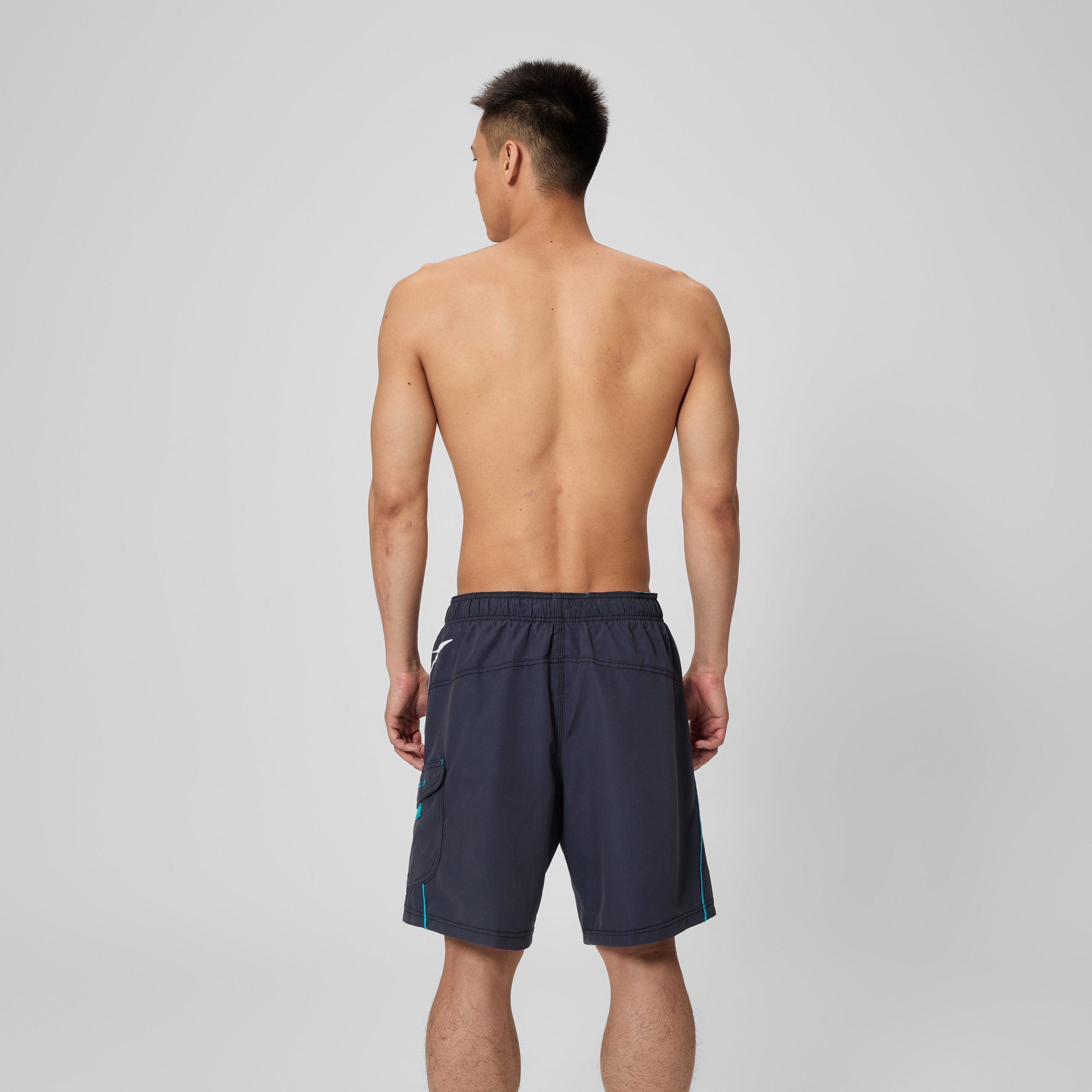 Men's Marina Volley Swim Trunks Gray - Image 3