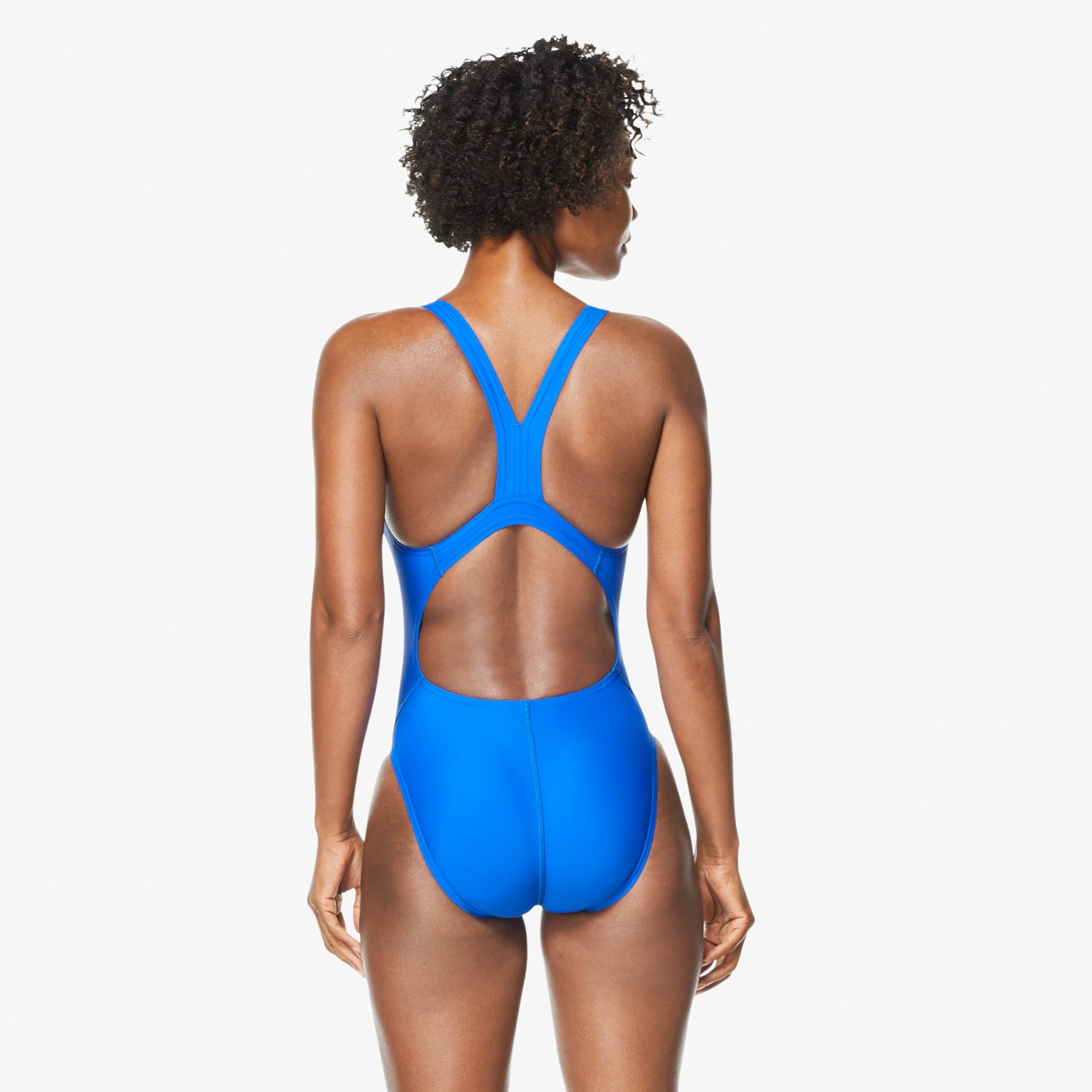 Women's Super Pro Back Solid One Piece Adult Blue - Image 2