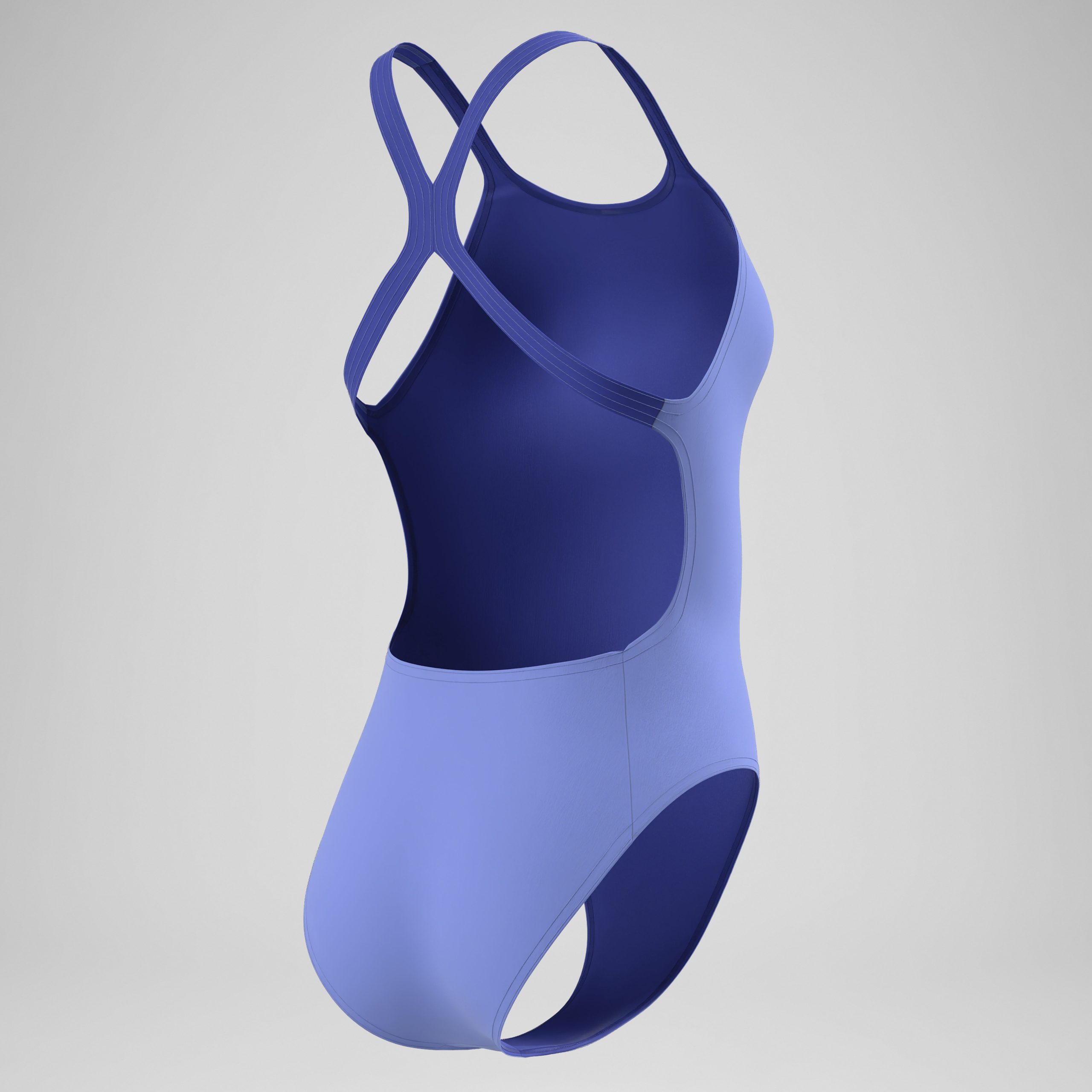 Women's Club Training Powerback One Piece Lavender - Image 8