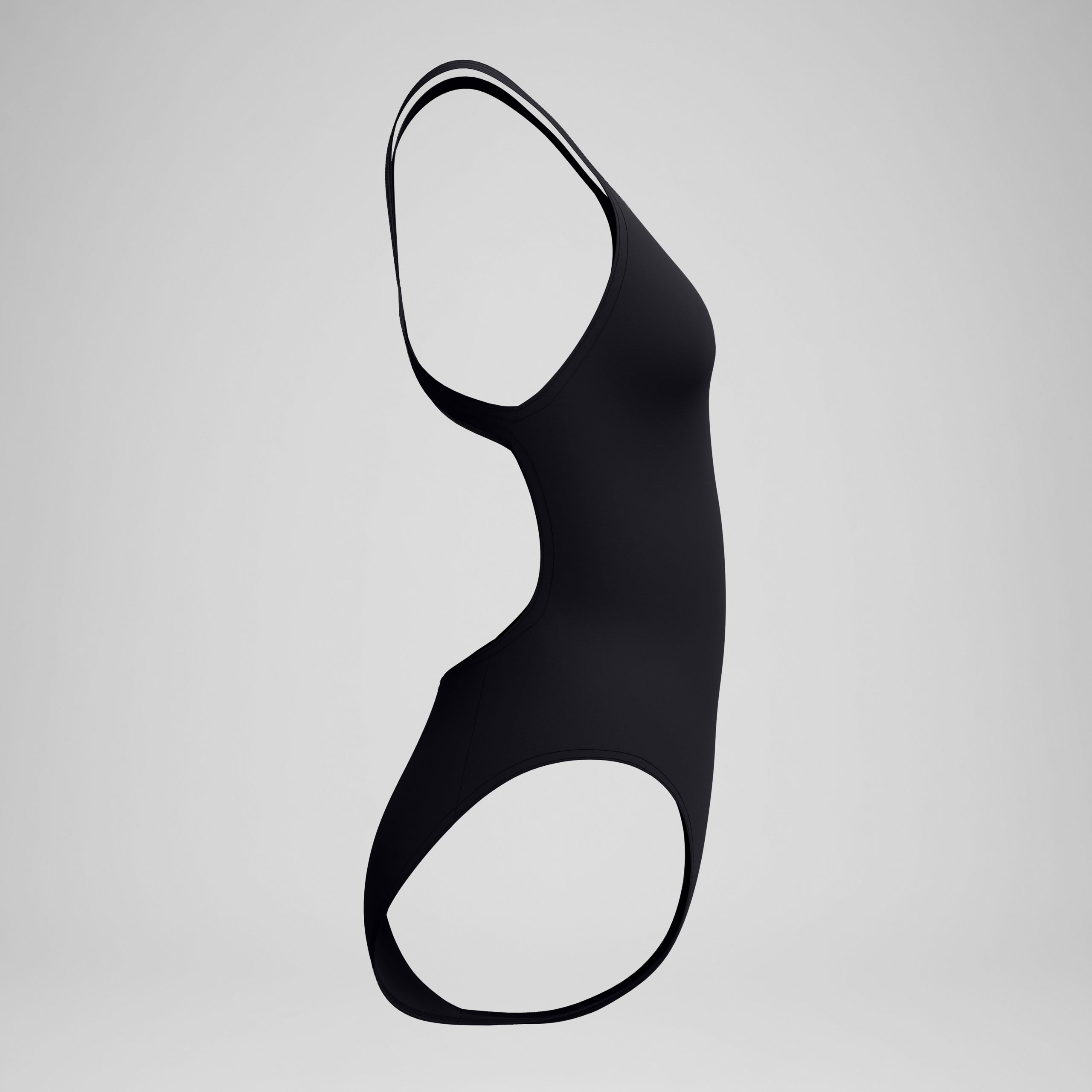 Women's Club Training Leaderback One Piece Black - Image 6
