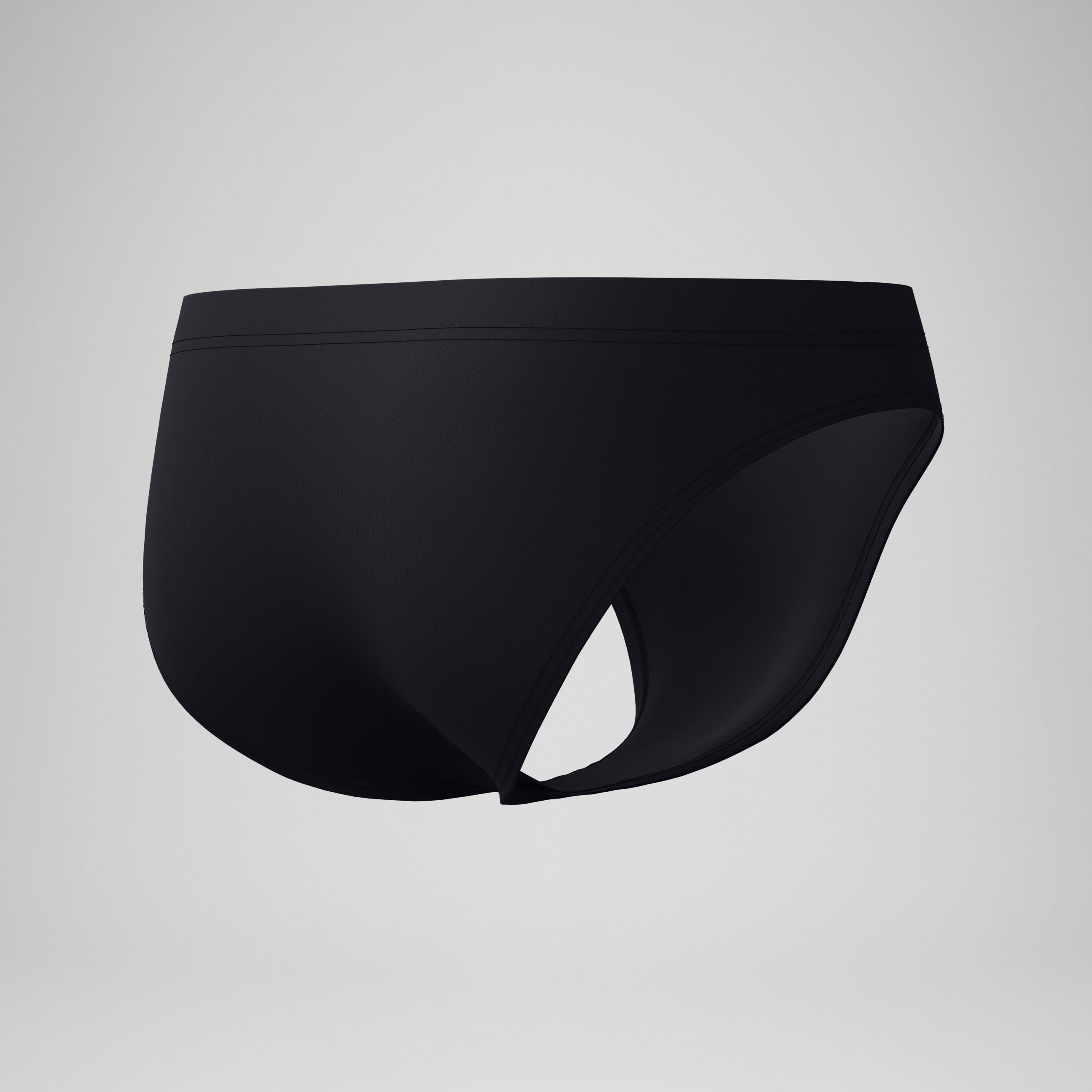 Men's Club Training Brief Black - Image 7