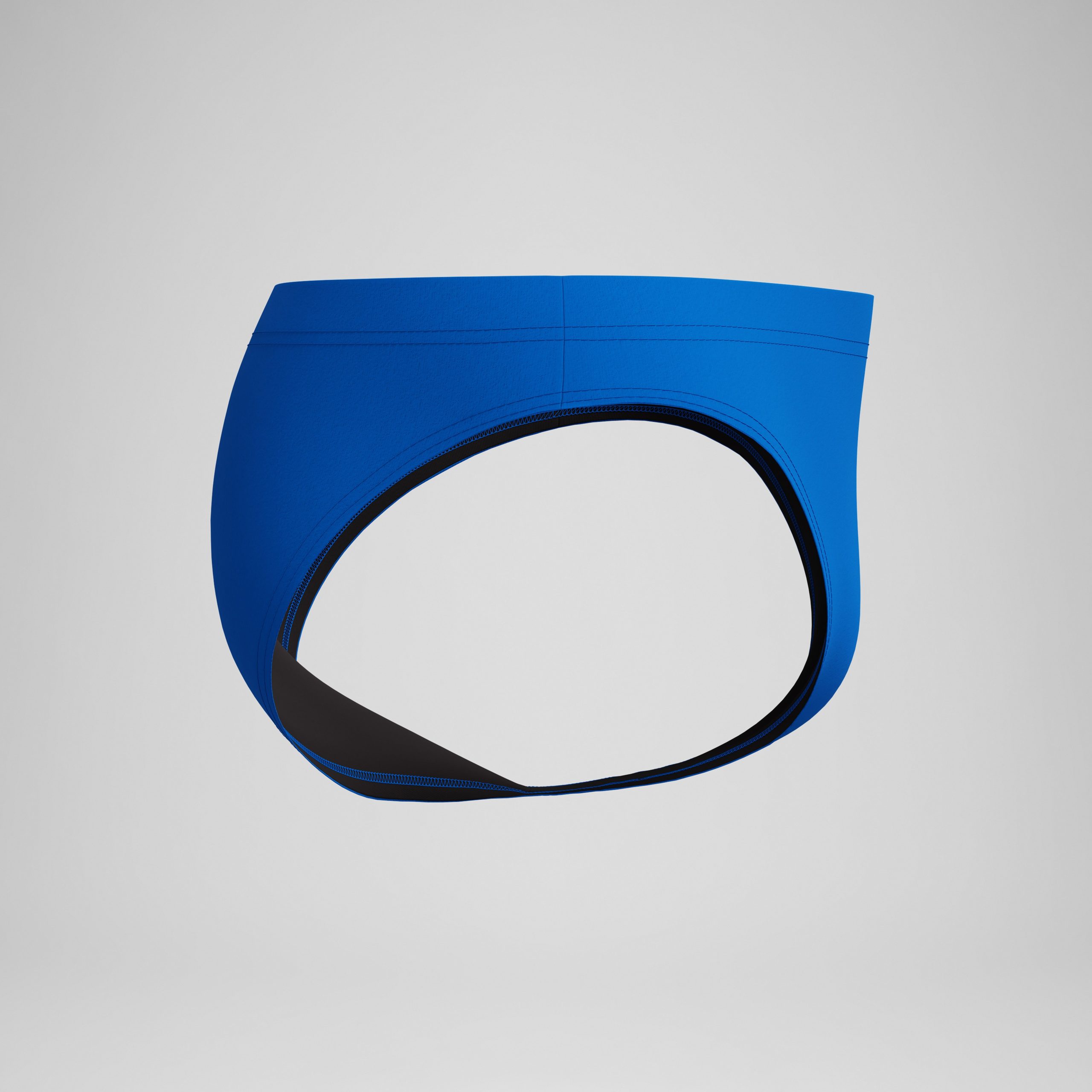 Men's Club Training Brief Blue - Image 6