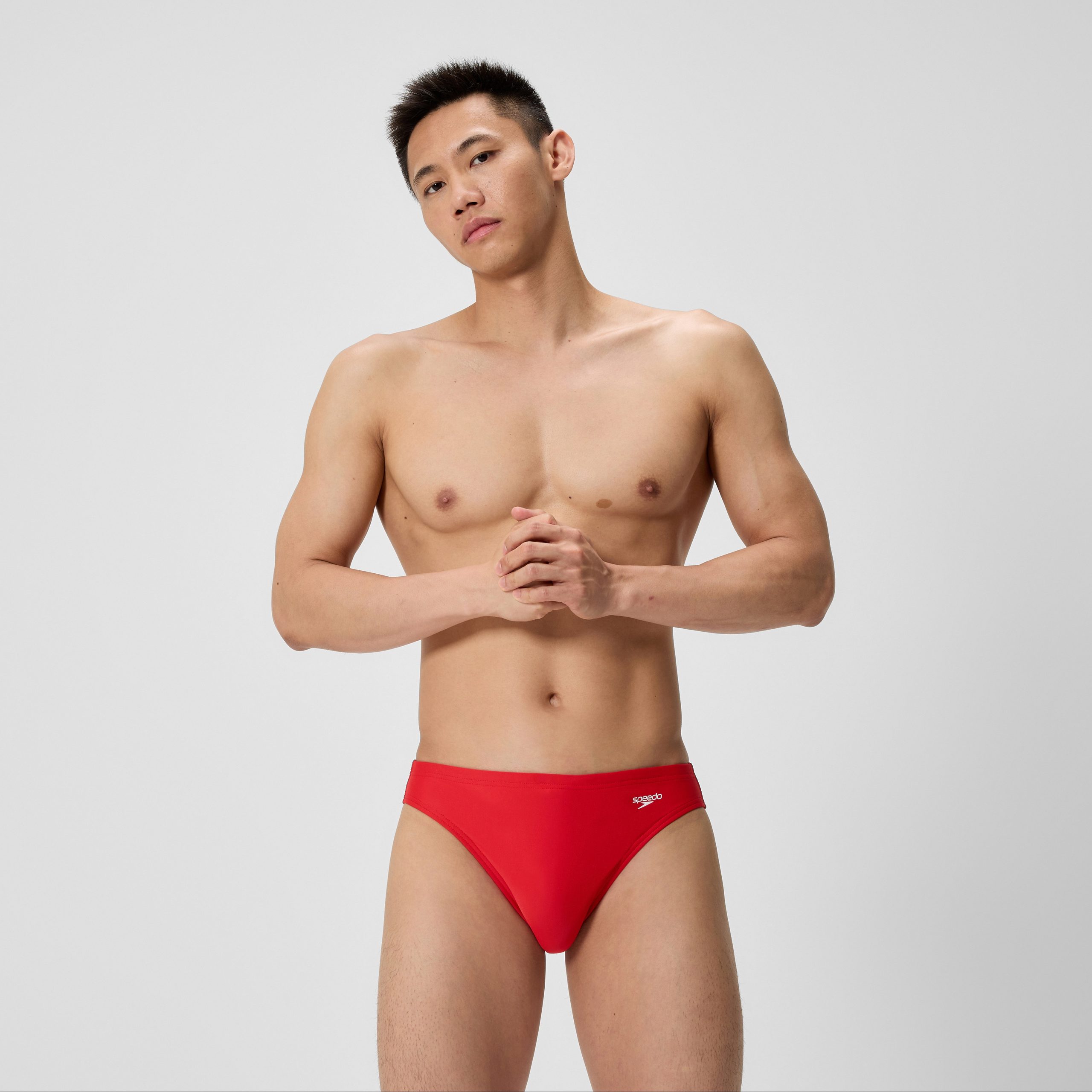 Men's Club Training Brief Red