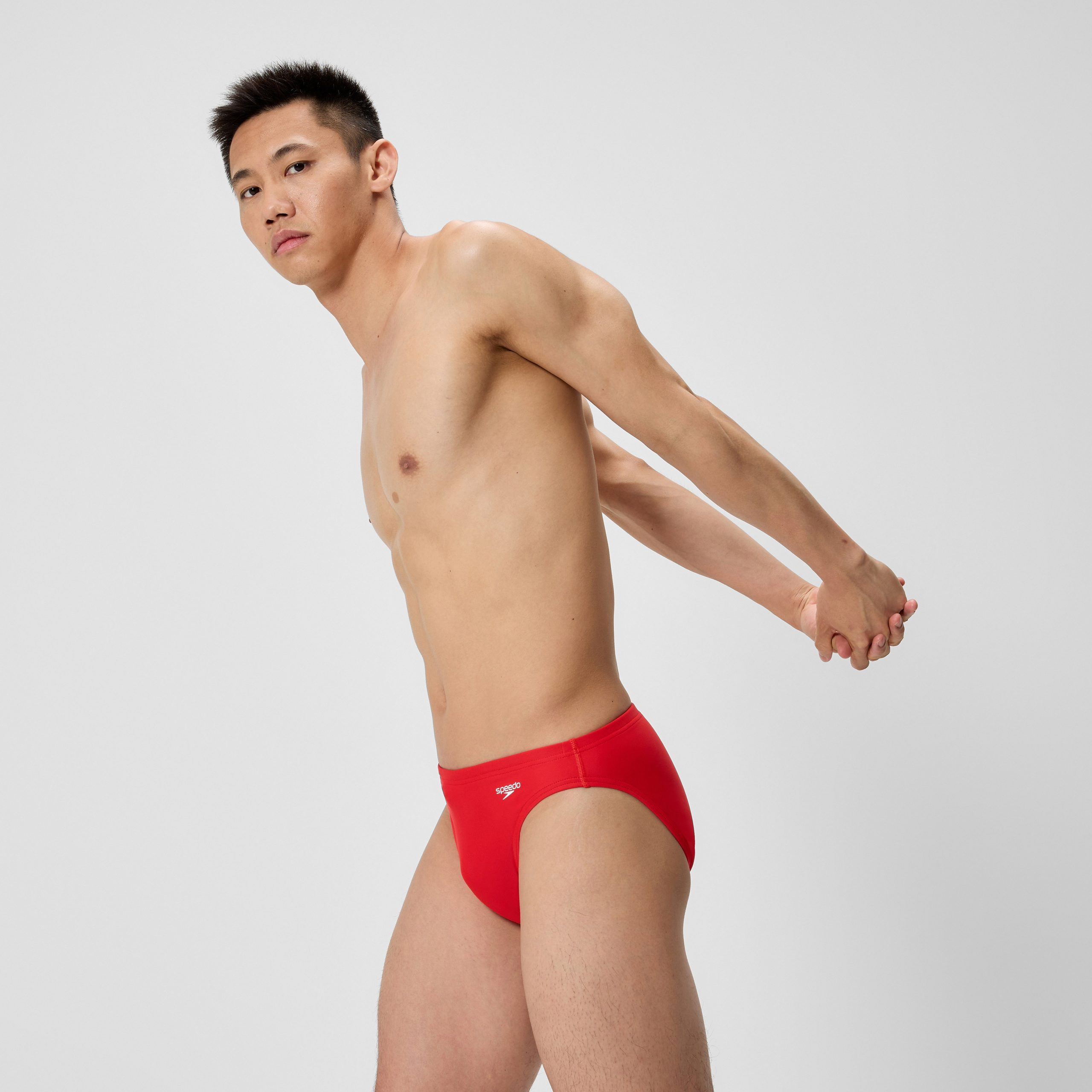 Men's Club Training Brief Red - Image 2