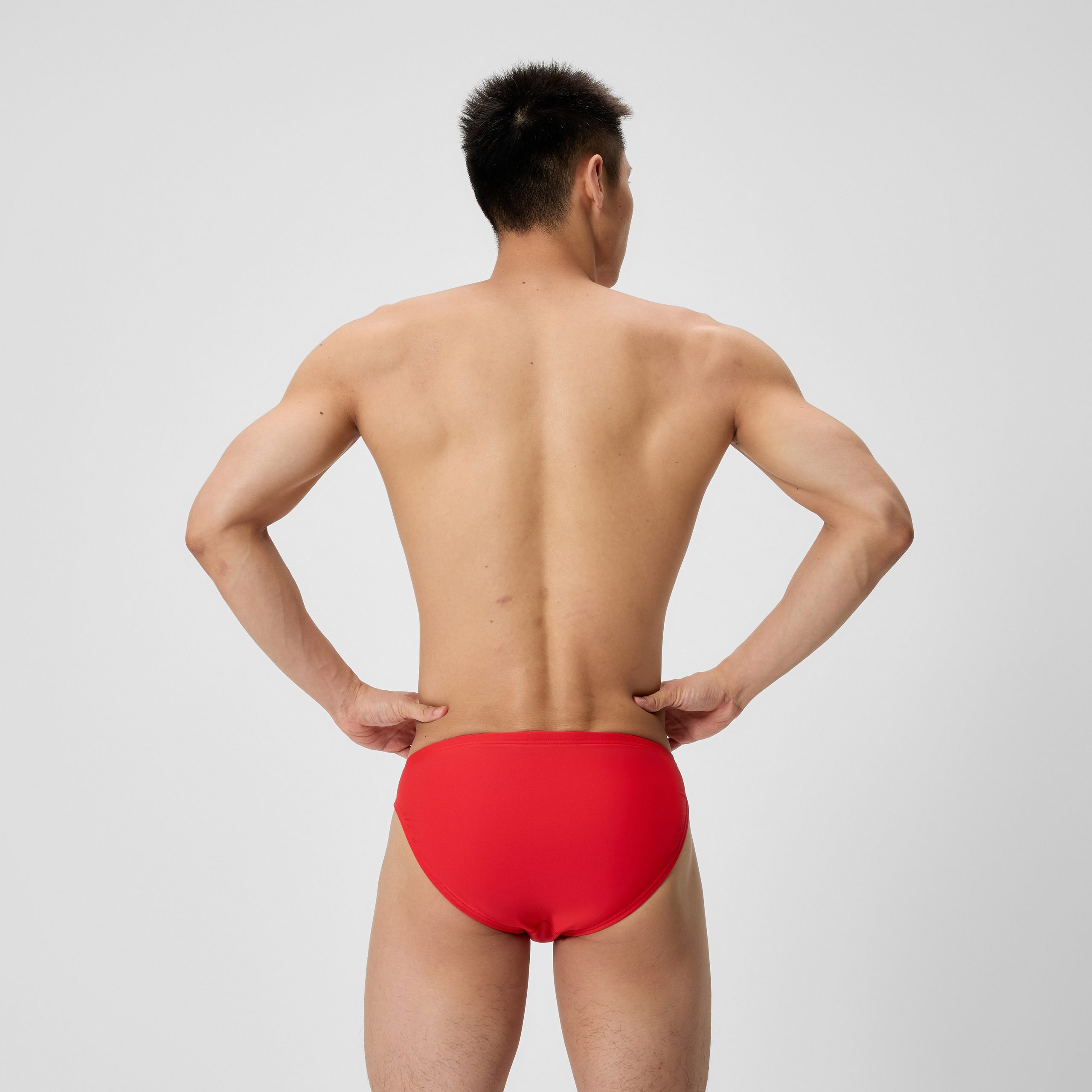 Men's Club Training Brief Red - Image 3