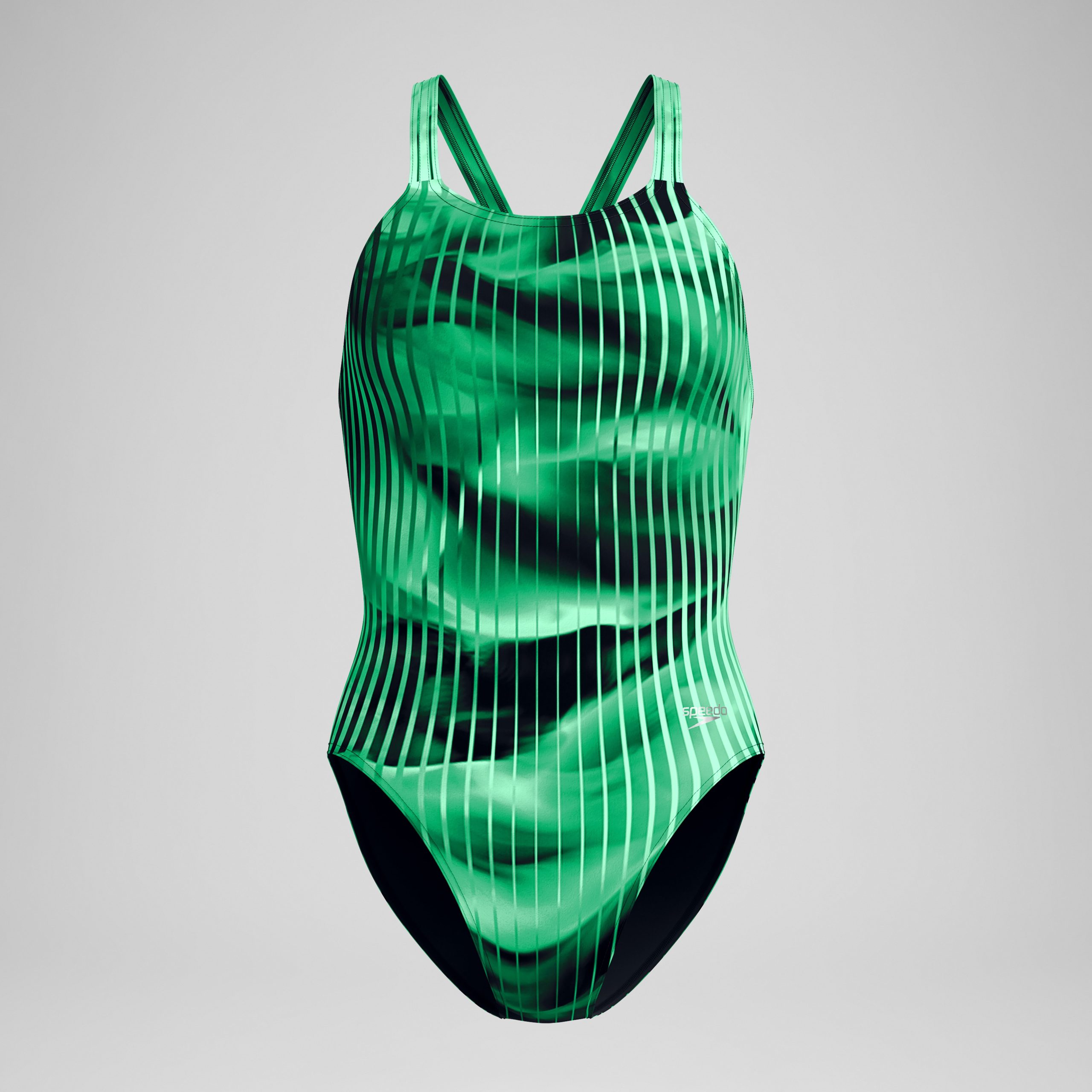 Women's Club Training Printed Leaderback One Piece Green - Image 4