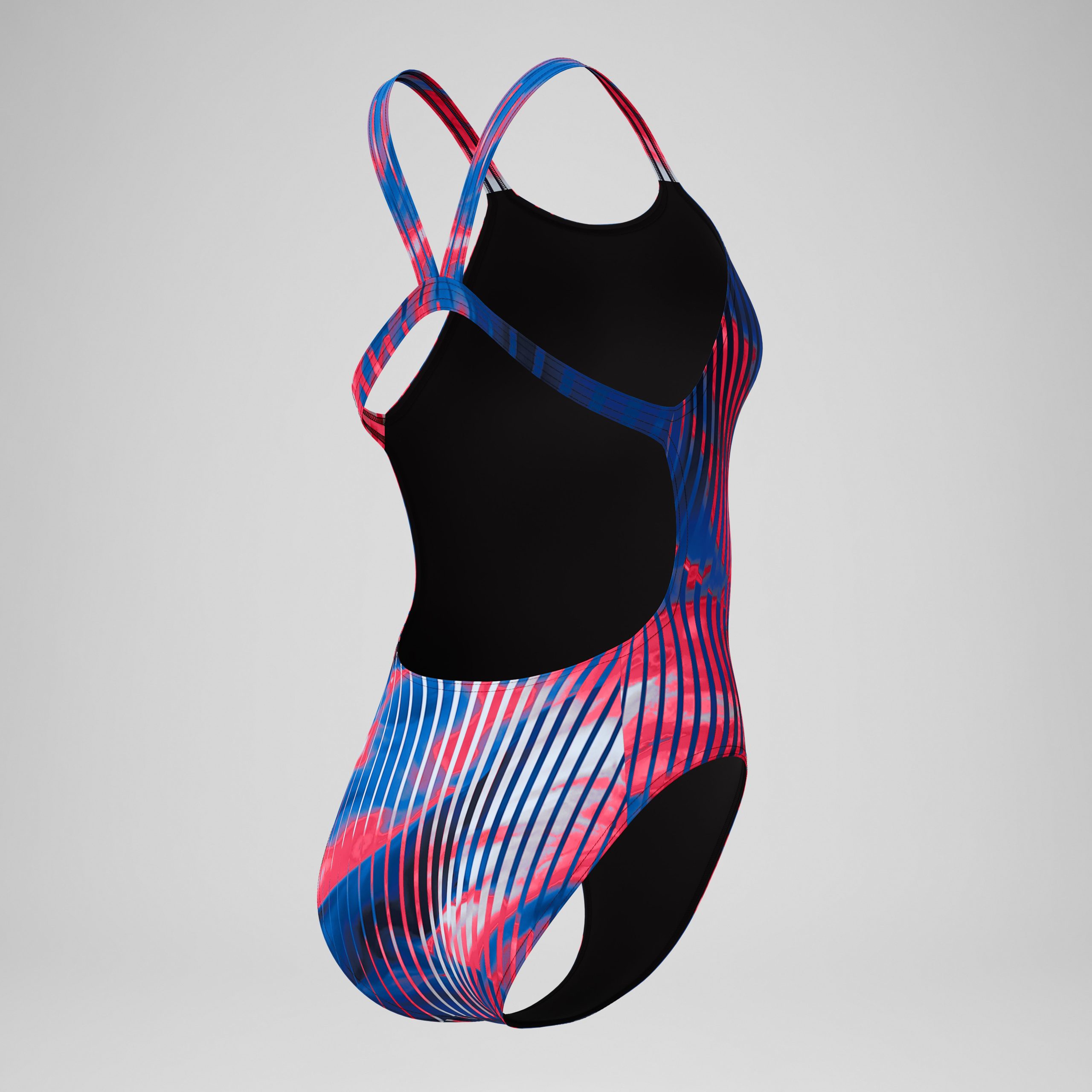 Women's Club Training Printed Leaderback One Piece Red/White/Blue - Image 7