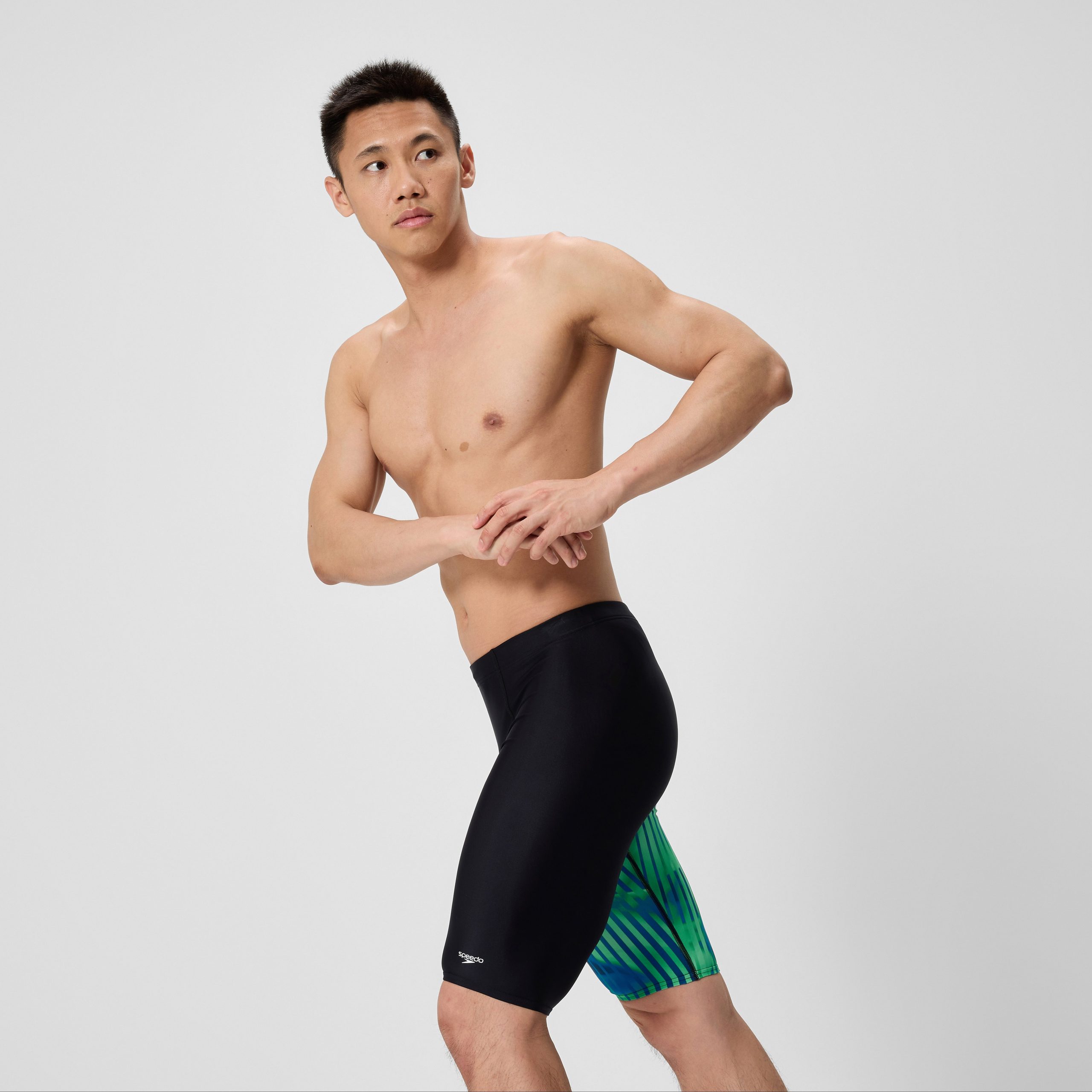 Men's Club Training Printed Jammer Blue/Black - Image 2