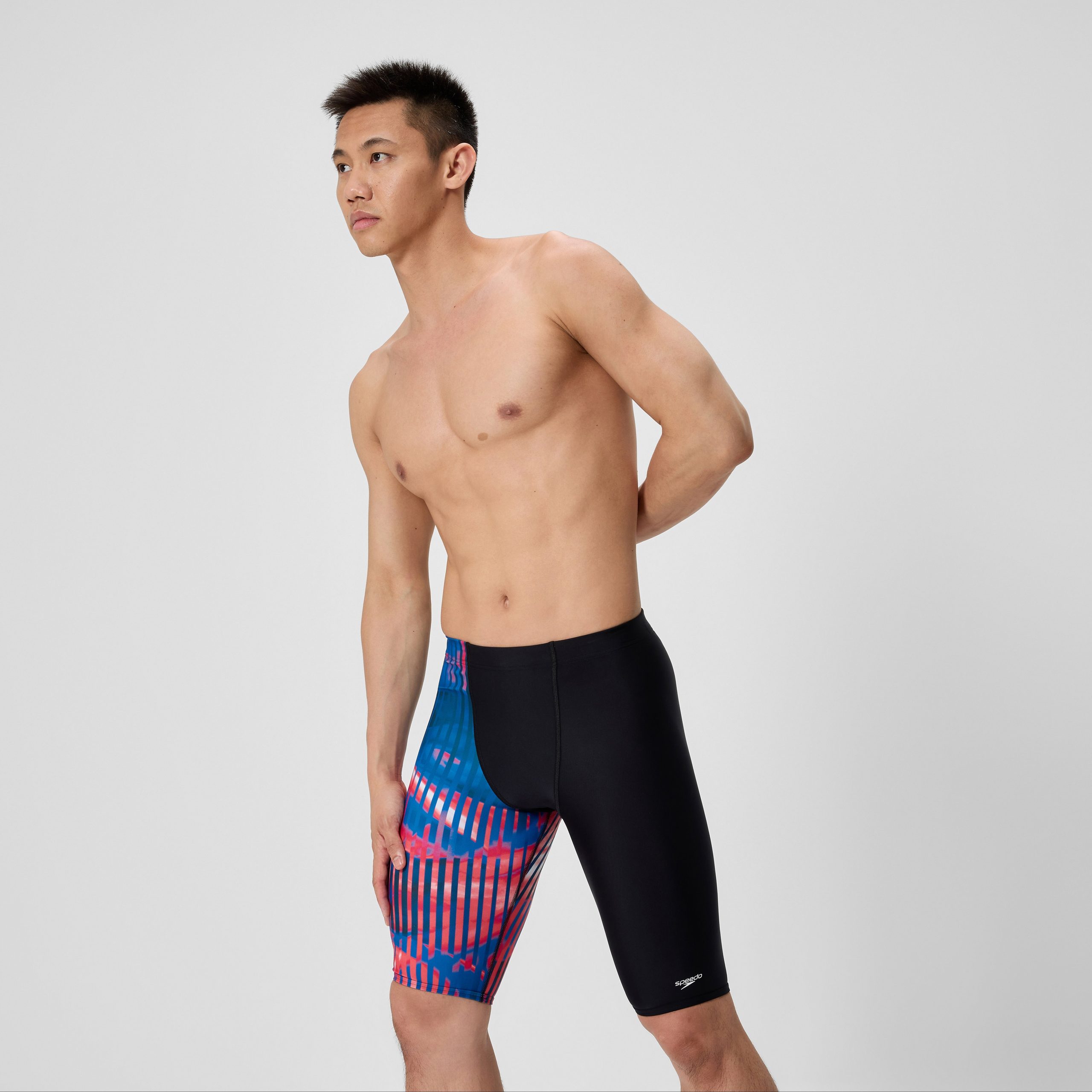 Men's Club Training Printed Jammer Red/White/Blue - Image 2