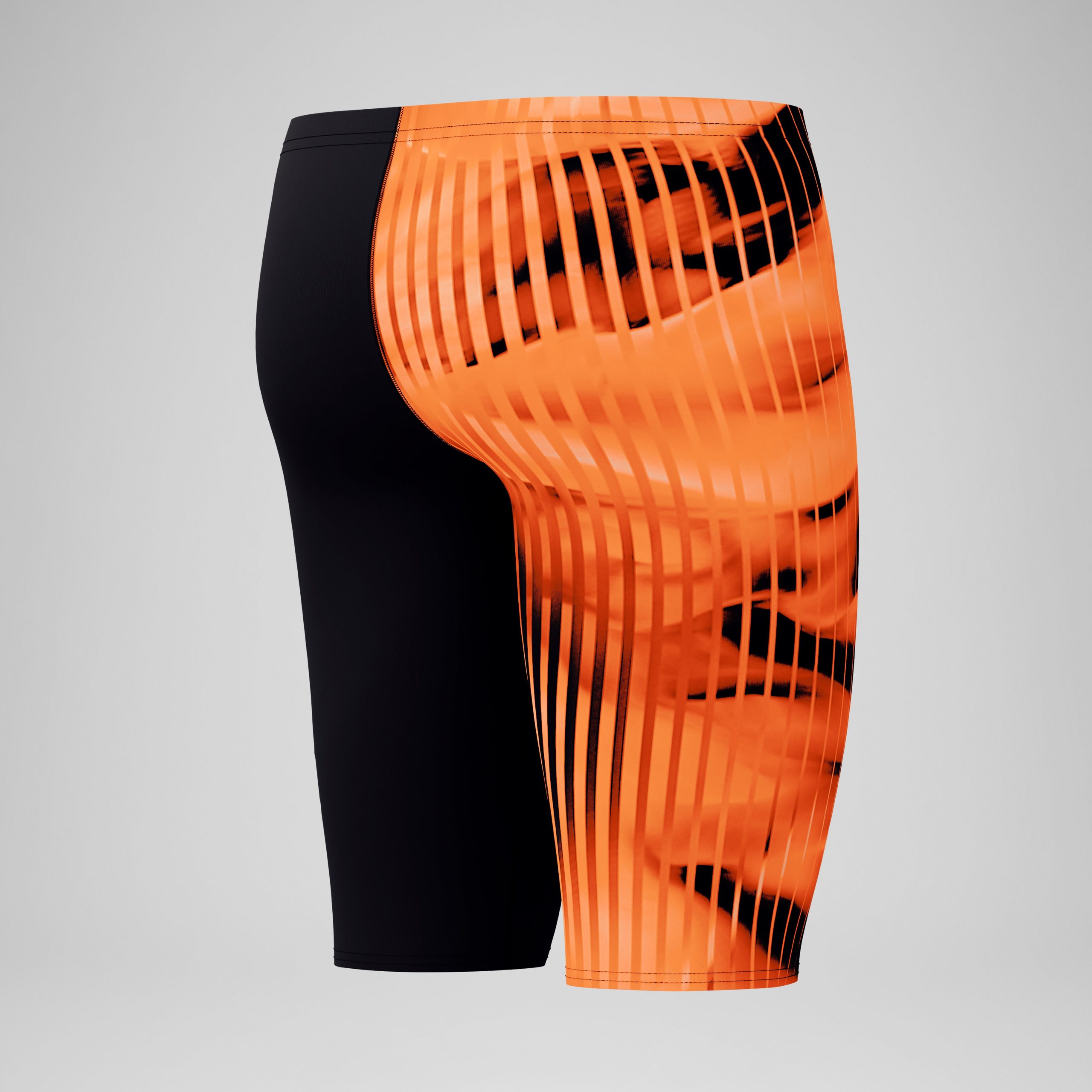 Men's Club Training Printed Jammer Orange/Black - Image 7