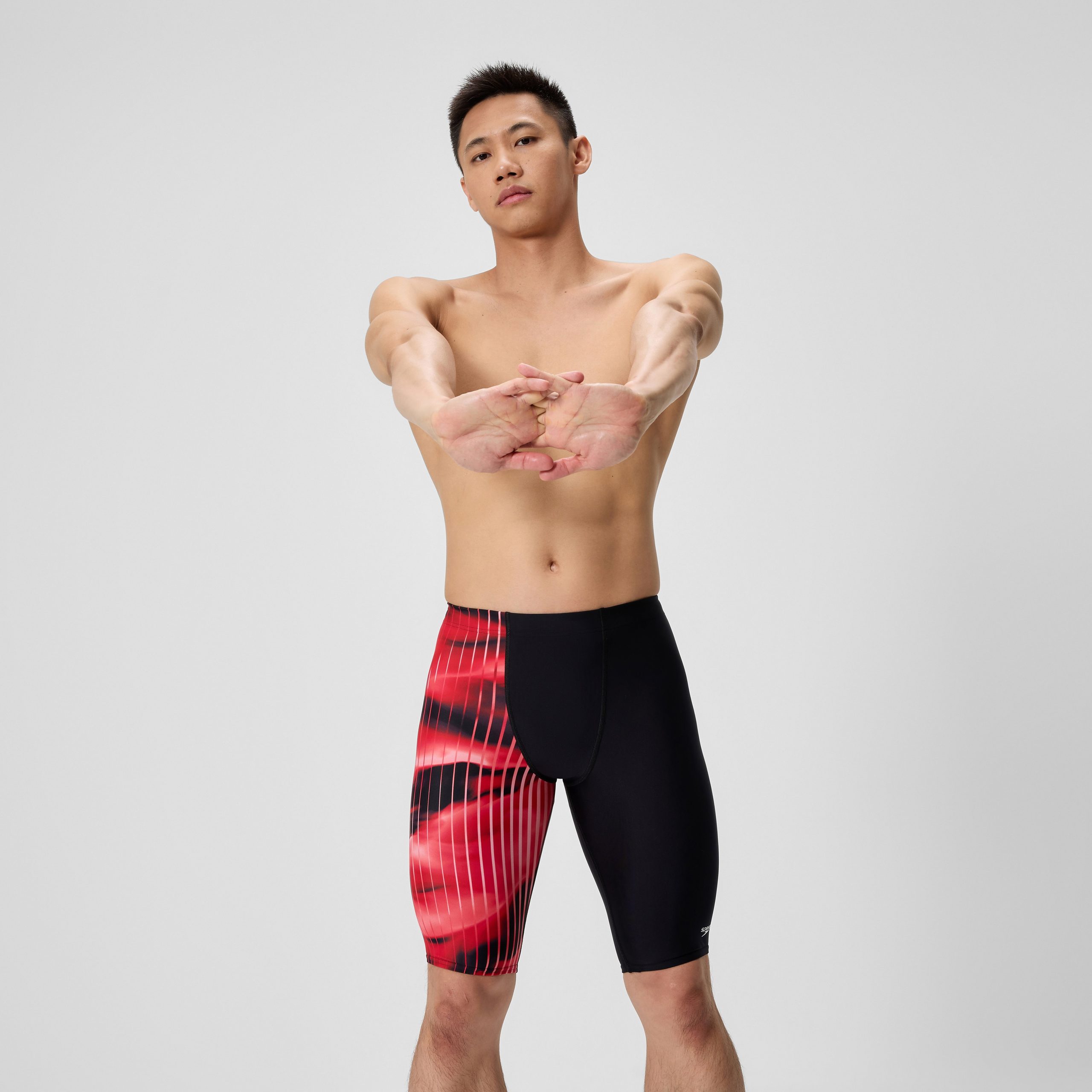 Men's Club Training Printed Jammer Red/Black