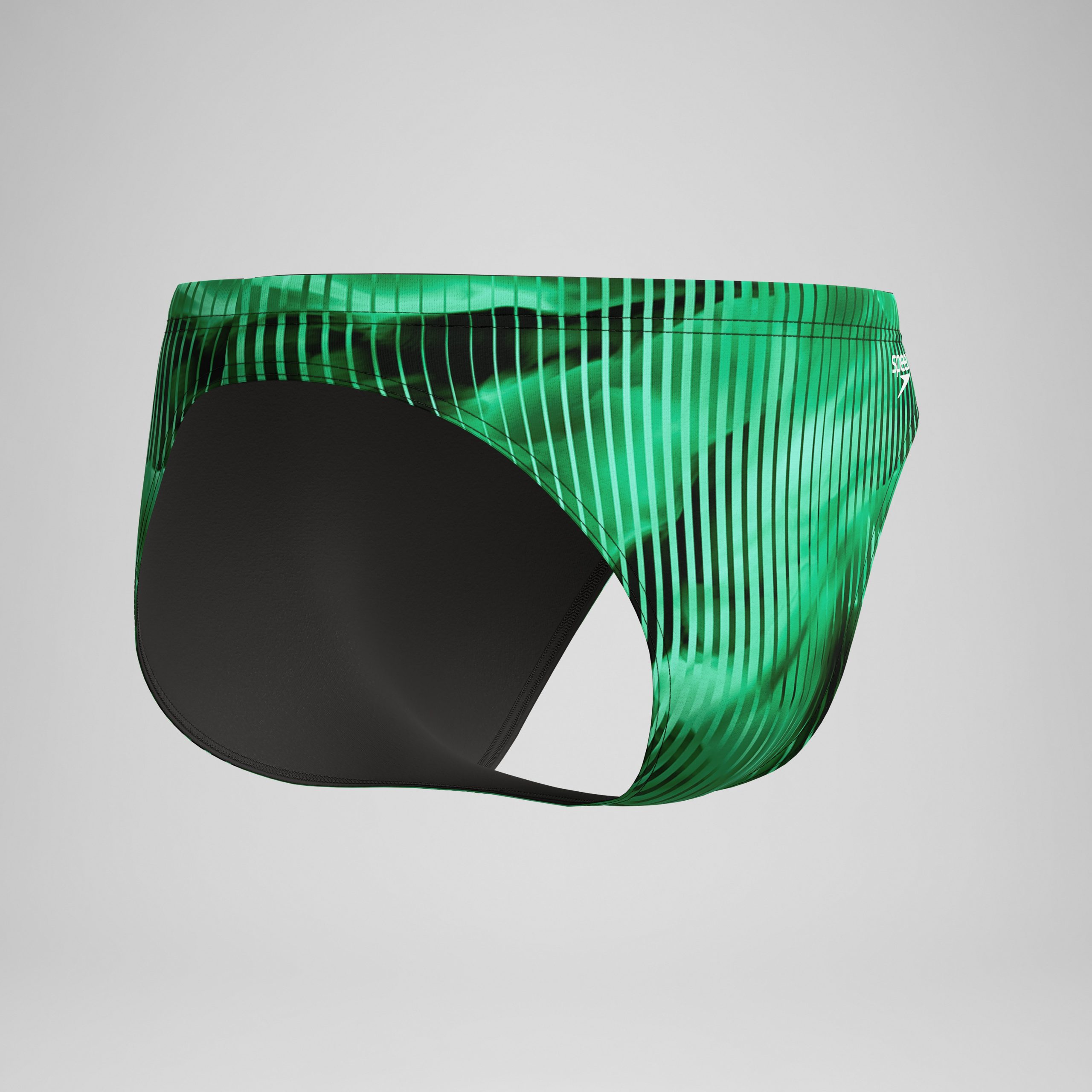 Men's Club Training Printed Brief Green/Black - Image 5