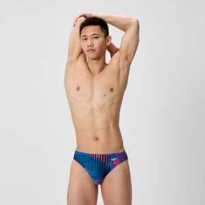 Men's Club Training Printed Brief Red/White/Blue