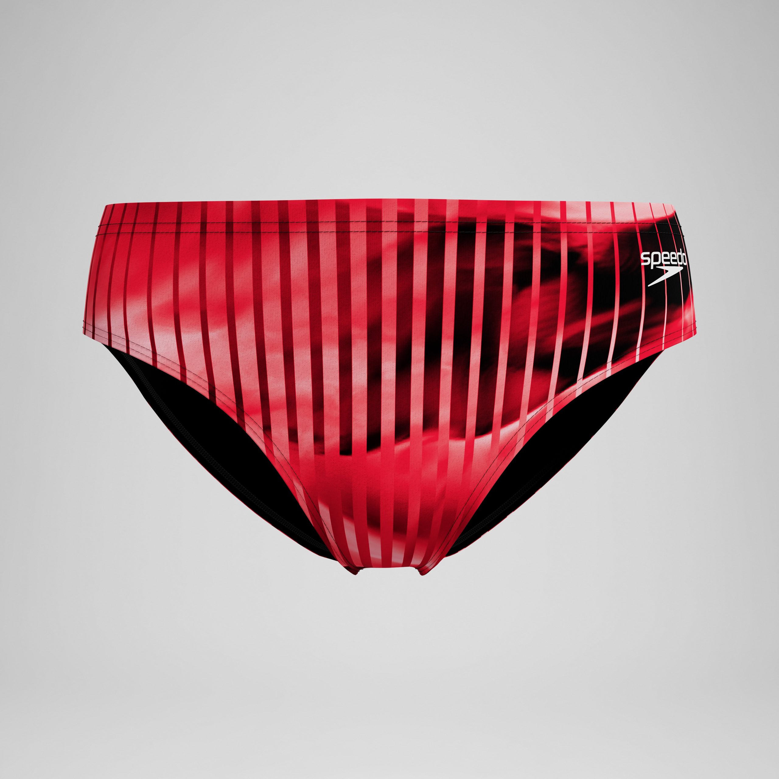 Men's Club Training Printed Brief Red - Image 4