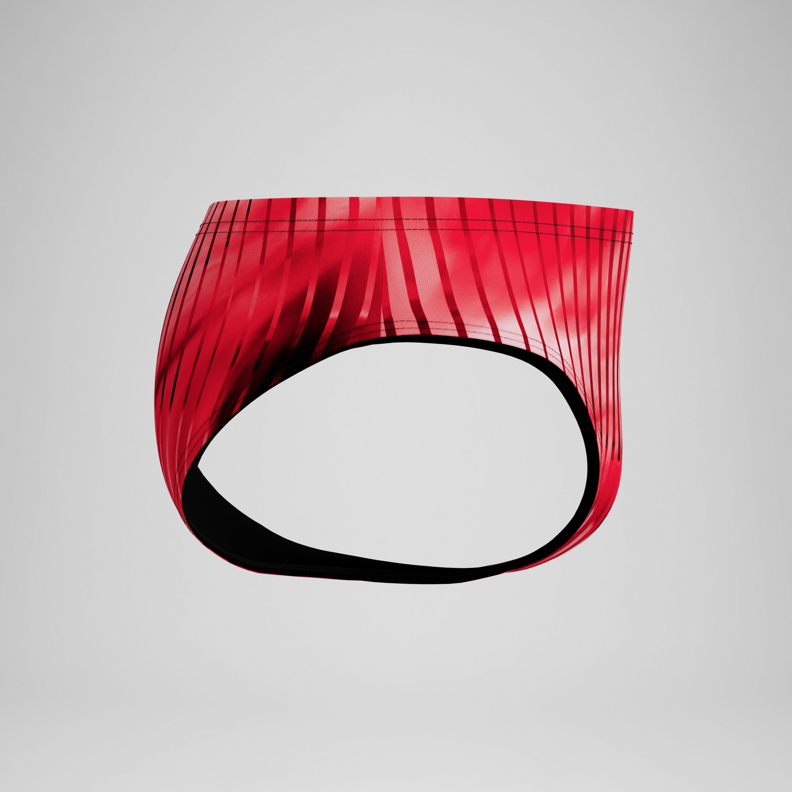 Men's Club Training Printed Brief Red - Image 6