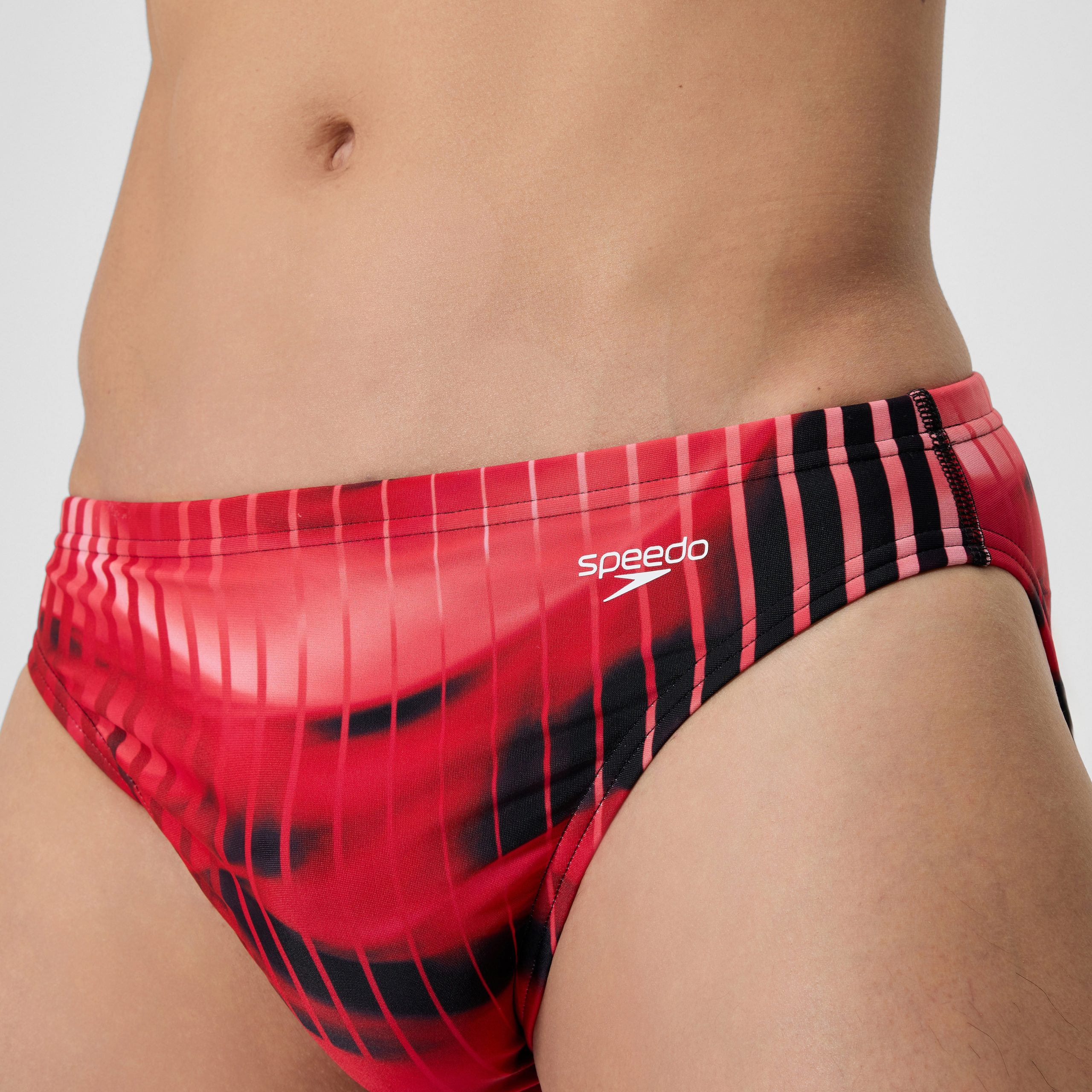 Men's Club Training Printed Brief Red - Image 8
