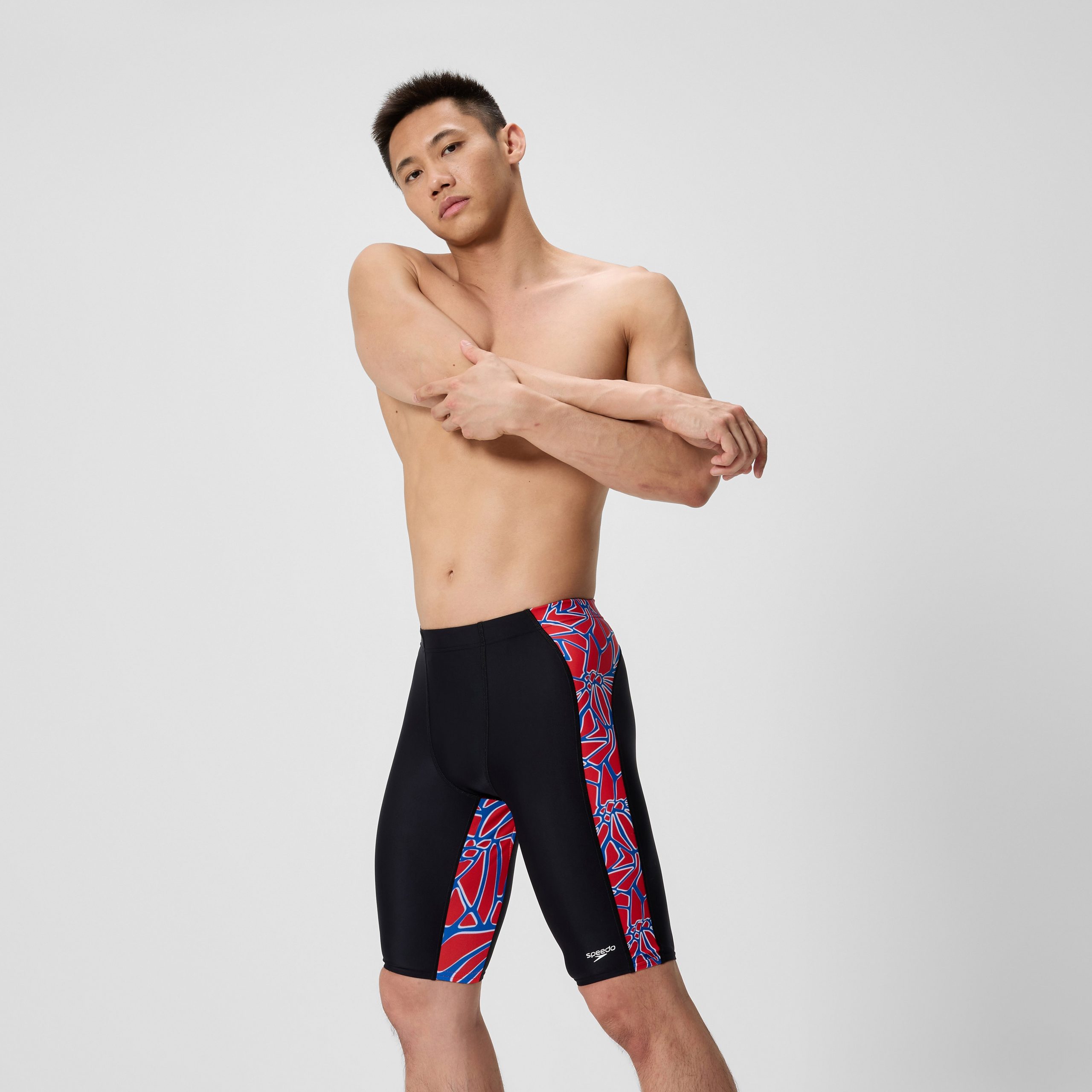 Men's Club Training Printed Jammer Red/White/Blue - Image 2