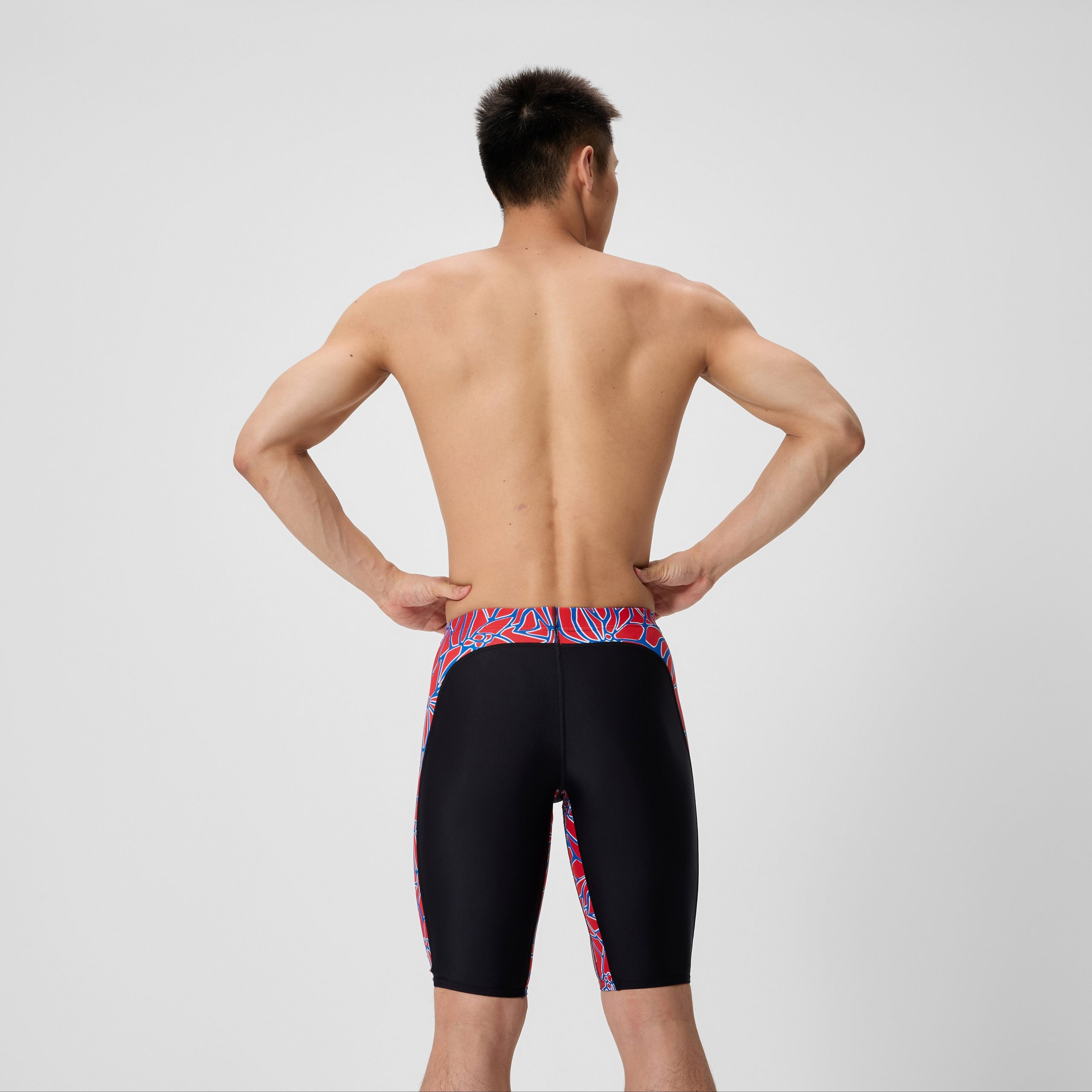 Men's Club Training Printed Jammer Red/White/Blue - Image 3