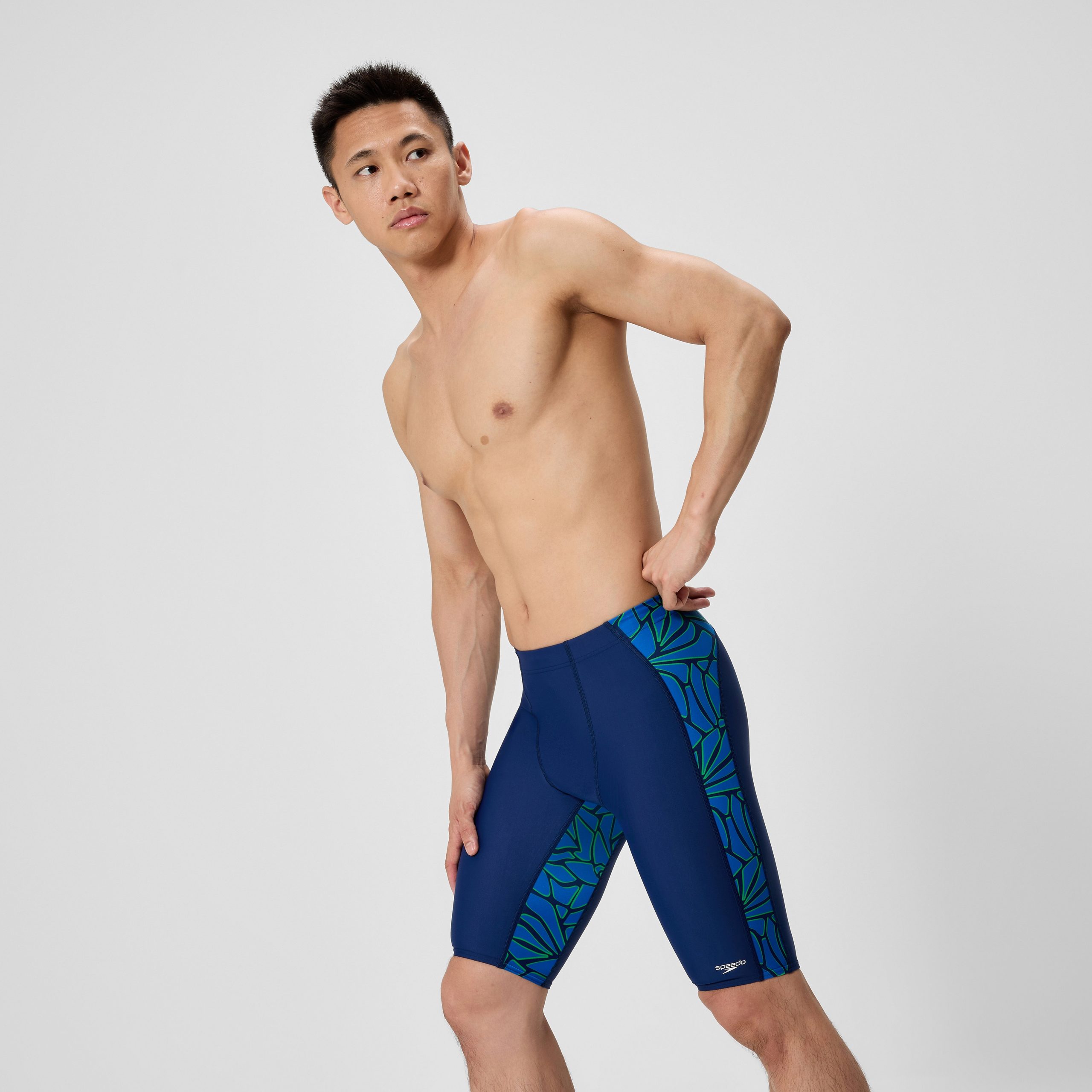 Men's Club Training Printed Jammer Blue/Navy - Image 2