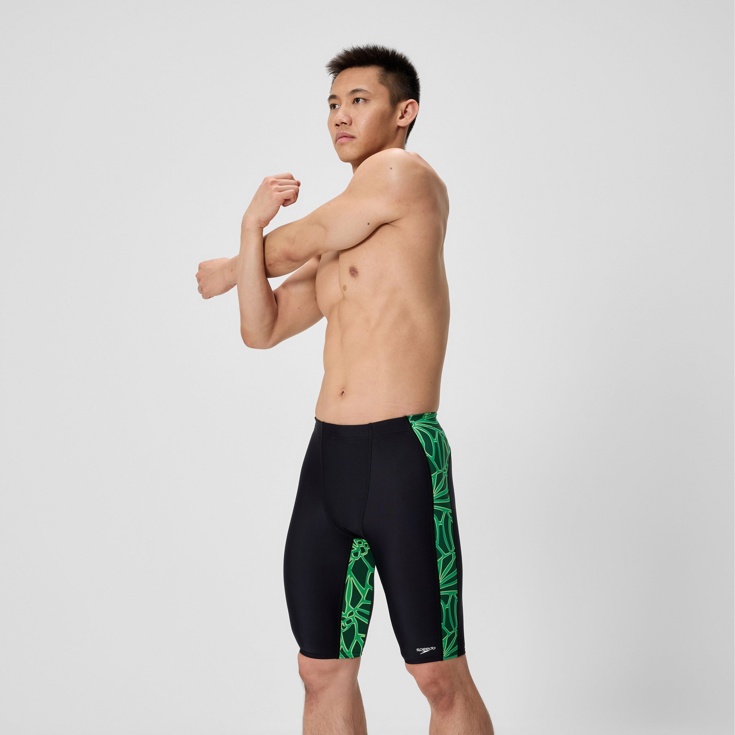 Men's Club Training Printed Jammer Green/Black - Image 2